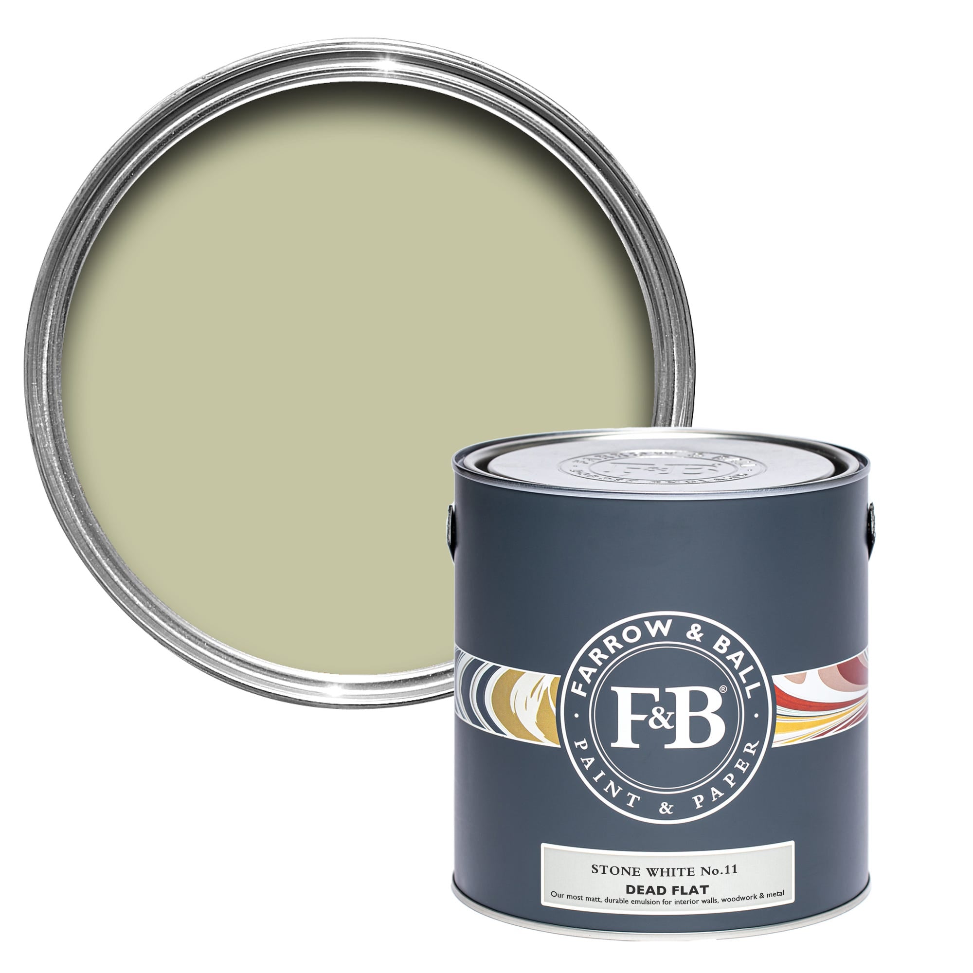 Farrow and Ball's Stone White No.11