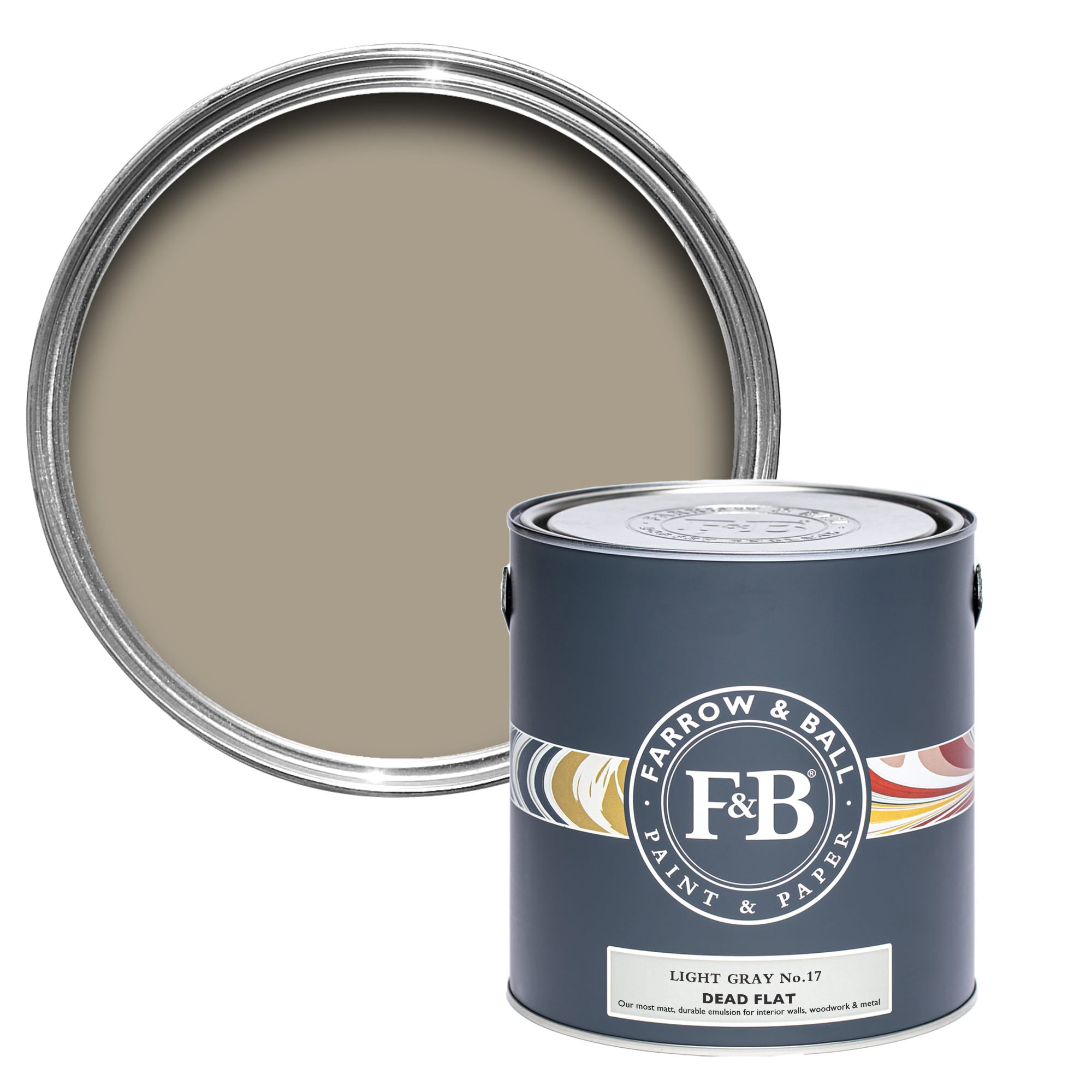 Farrow and Ball's Light Gray No.17