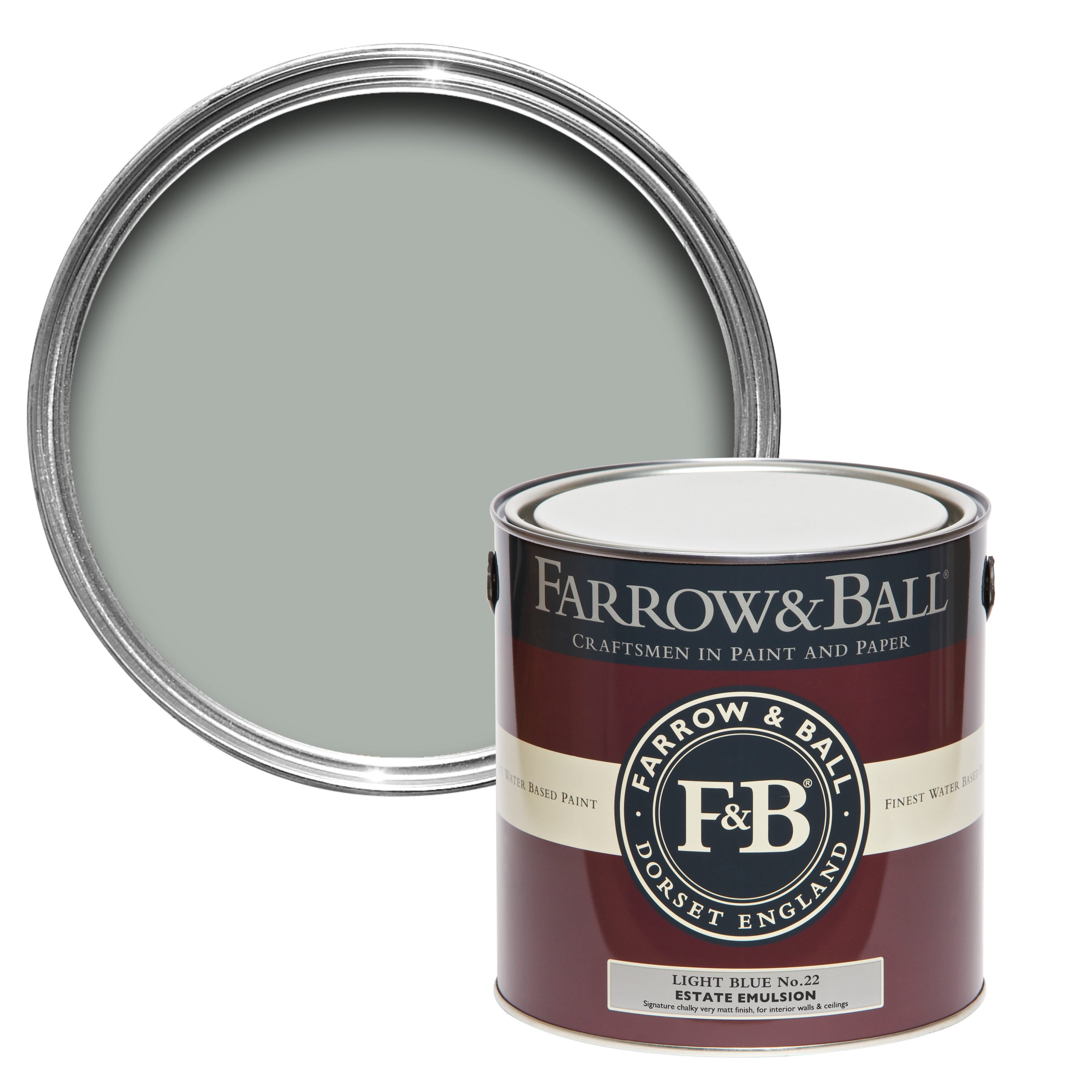 Farrow and Ball's Light Blue No.22