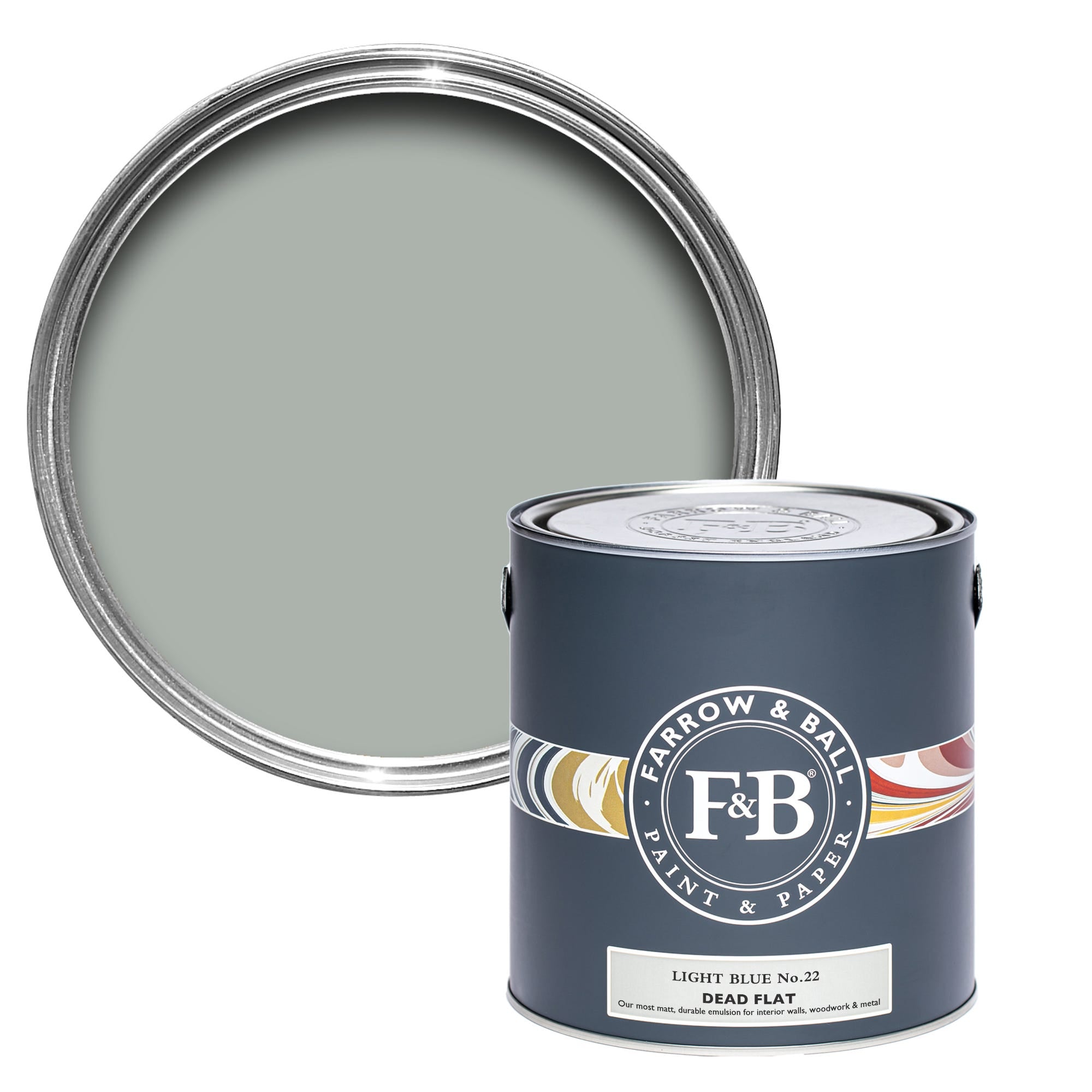 Farrow and Ball's Light Blue No.22