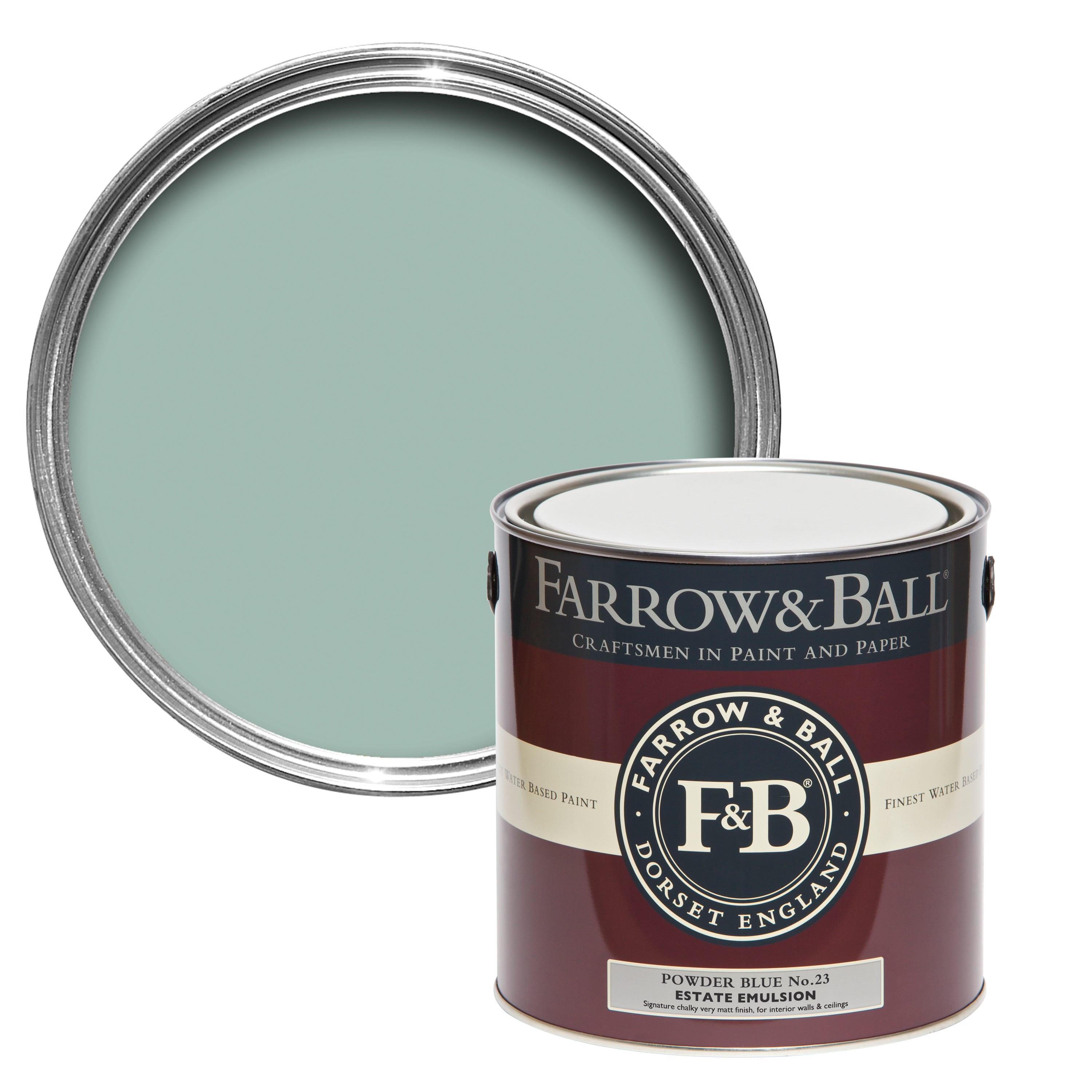 Farrow and Ball's Powder Blue No.23