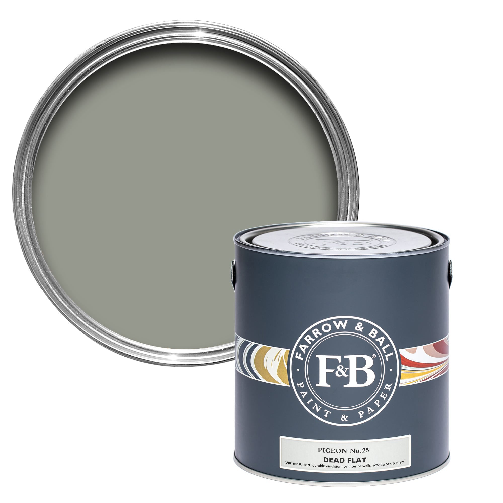 Farrow and Ball's Pigeon No.25