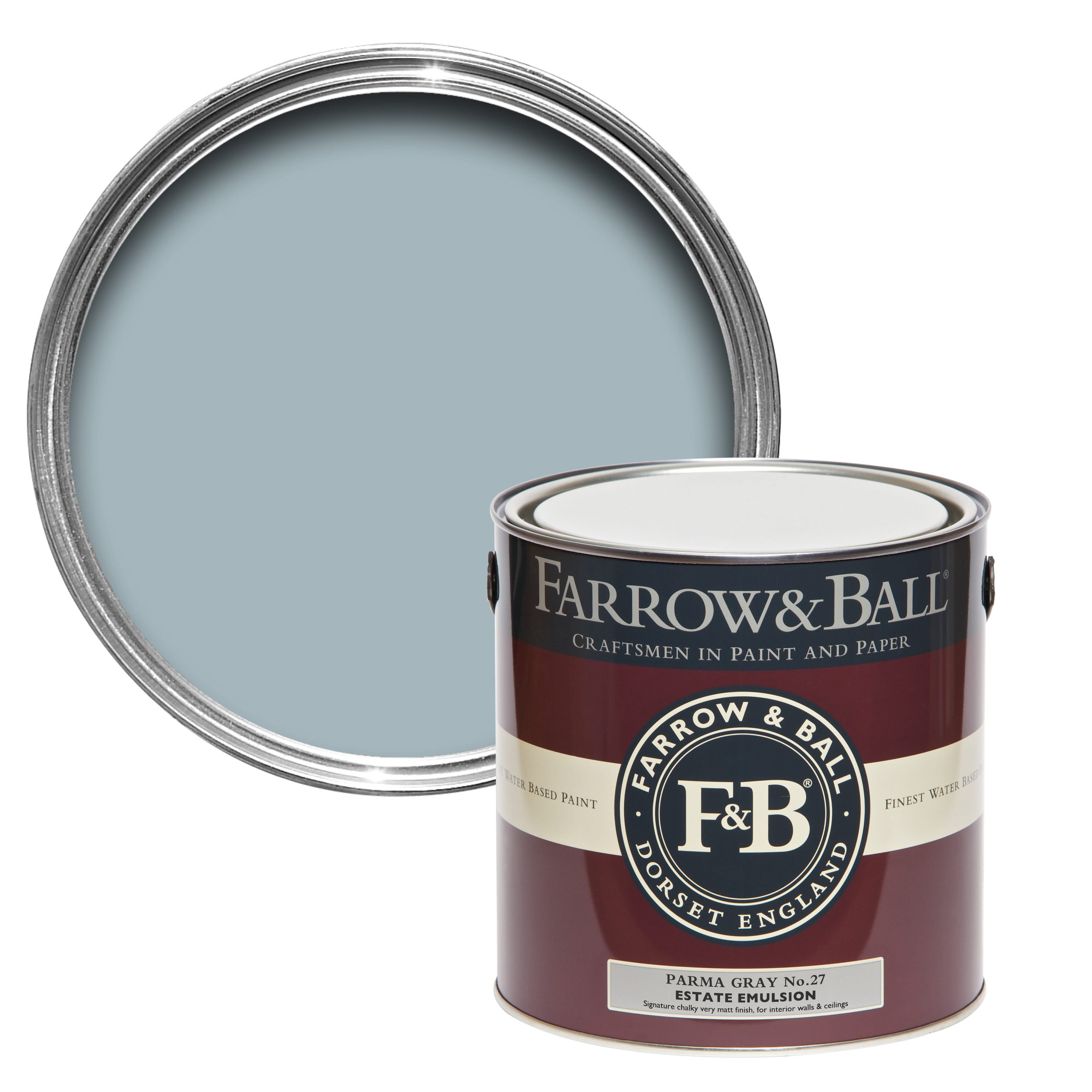 Farrow and Ball's Parma Gray No.27