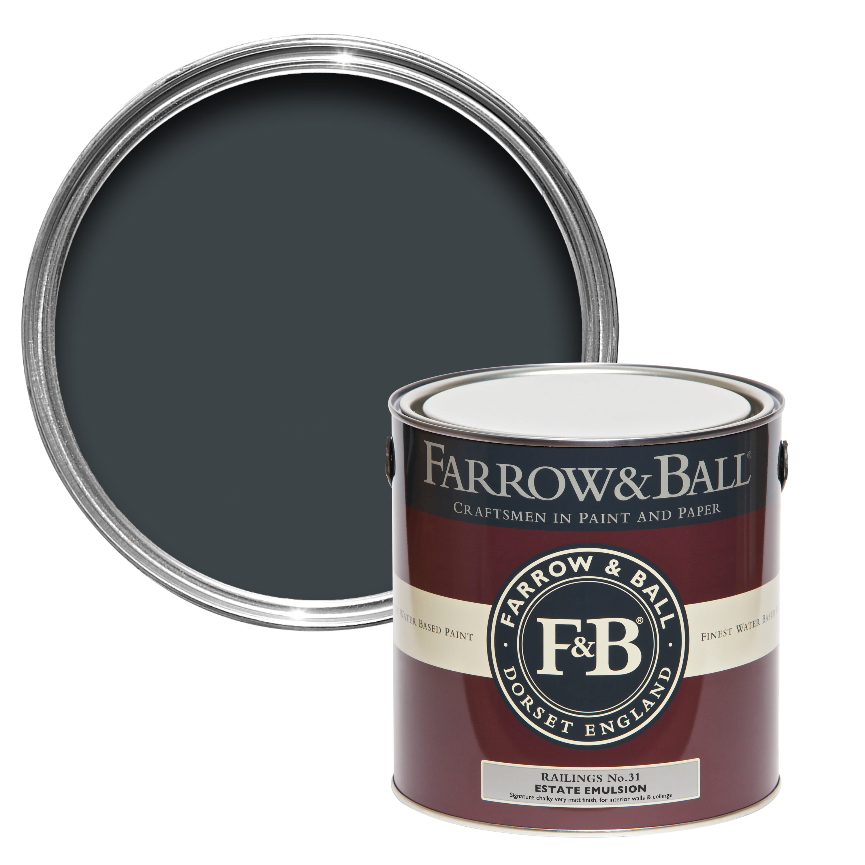 Farrow and Ball's Railings No.31