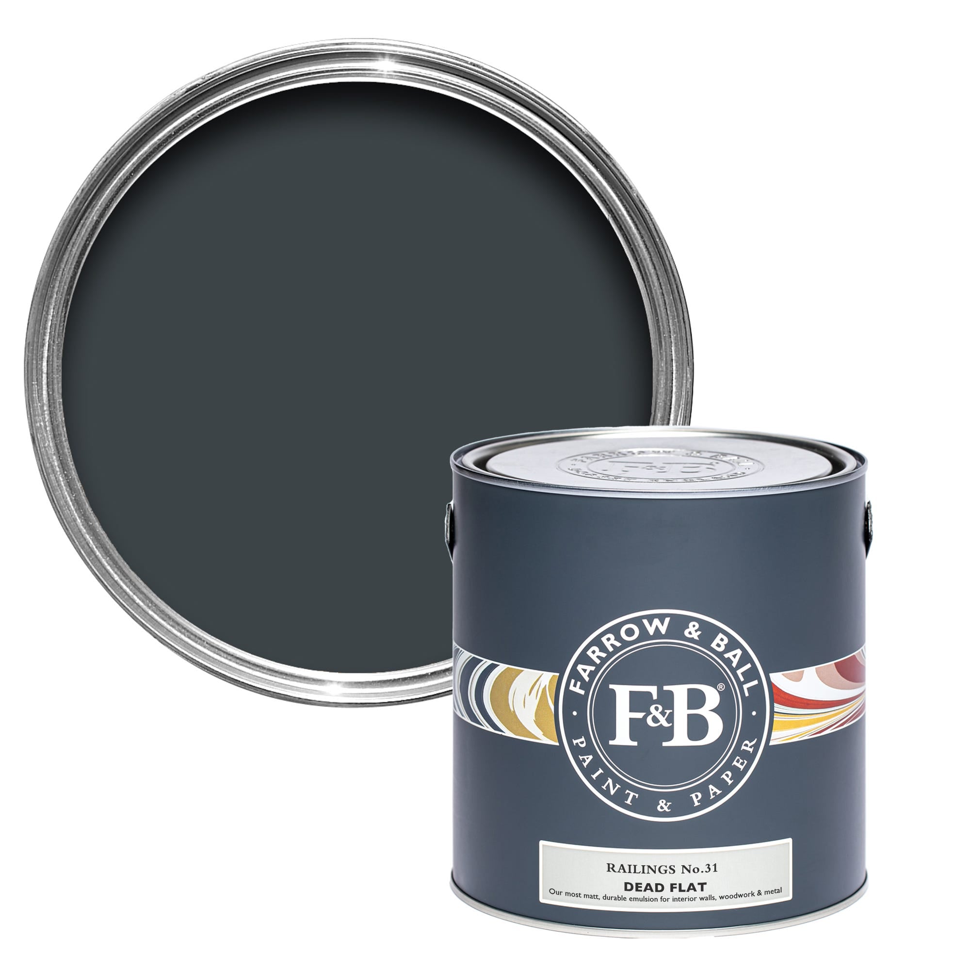 Farrow and Ball's Railings No.31