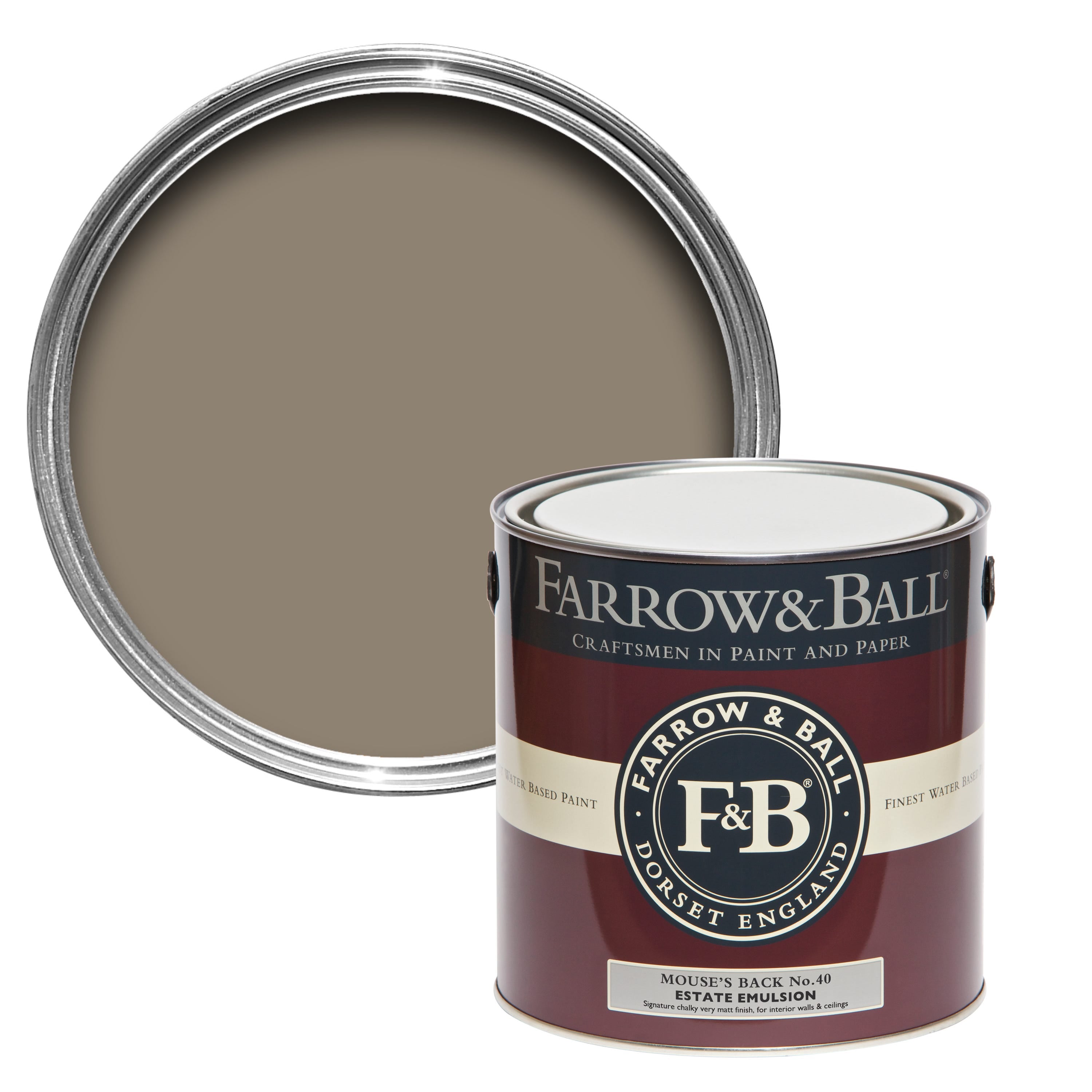 Farrow and Ball's Mouse's Back No.40