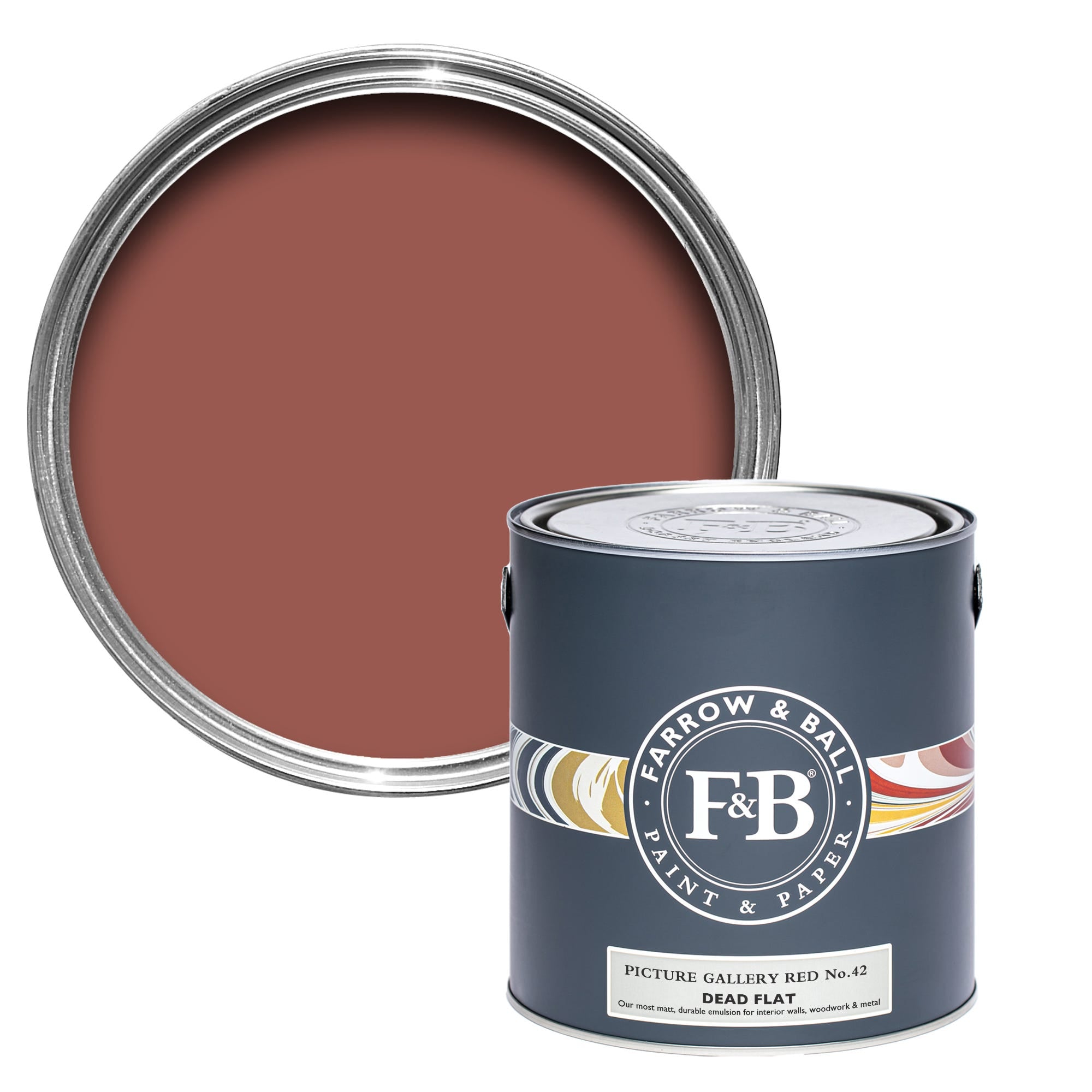 Farrow and Ball's Picture Gallery Red No.42