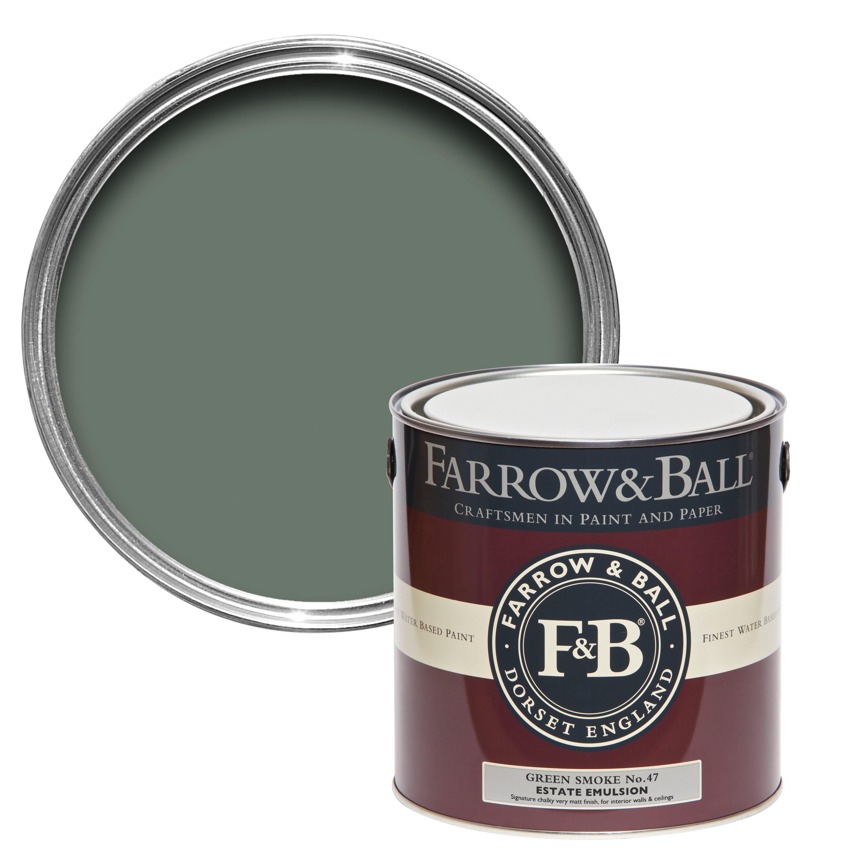 Farrow and Ball's Green Smoke No.47