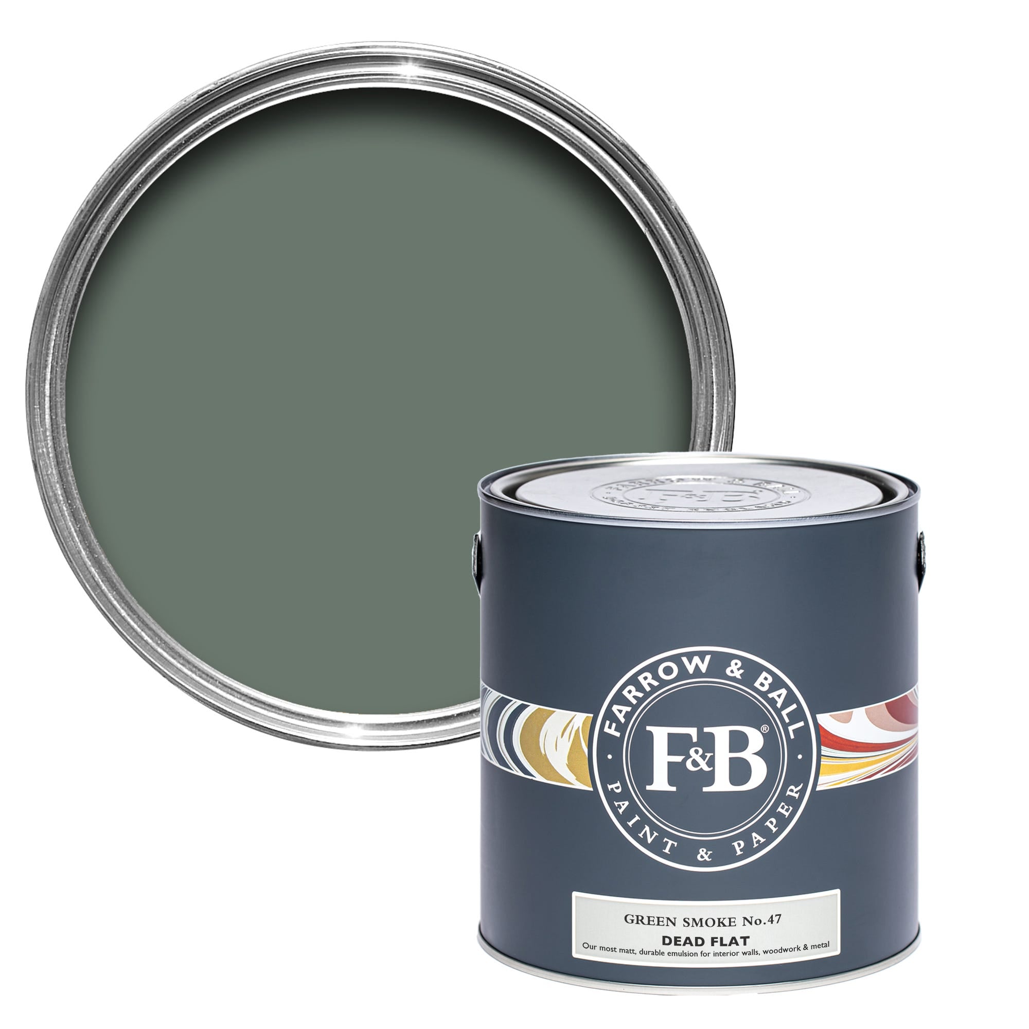 Farrow and Ball's Green Smoke No.47