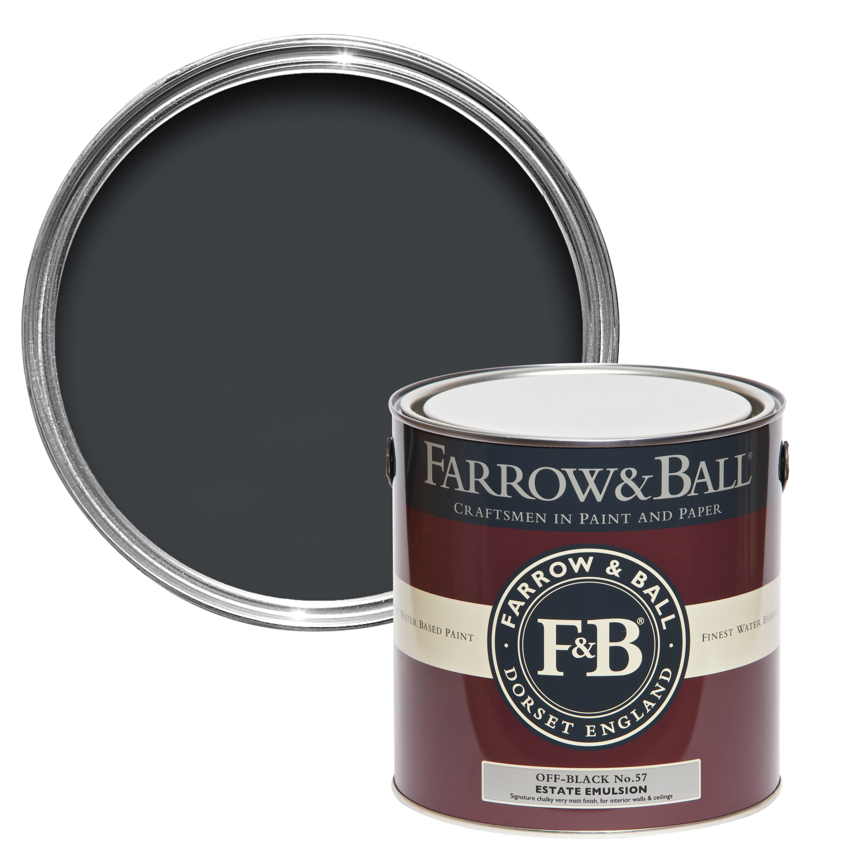 Farrow and Ball's Off-Black No.57