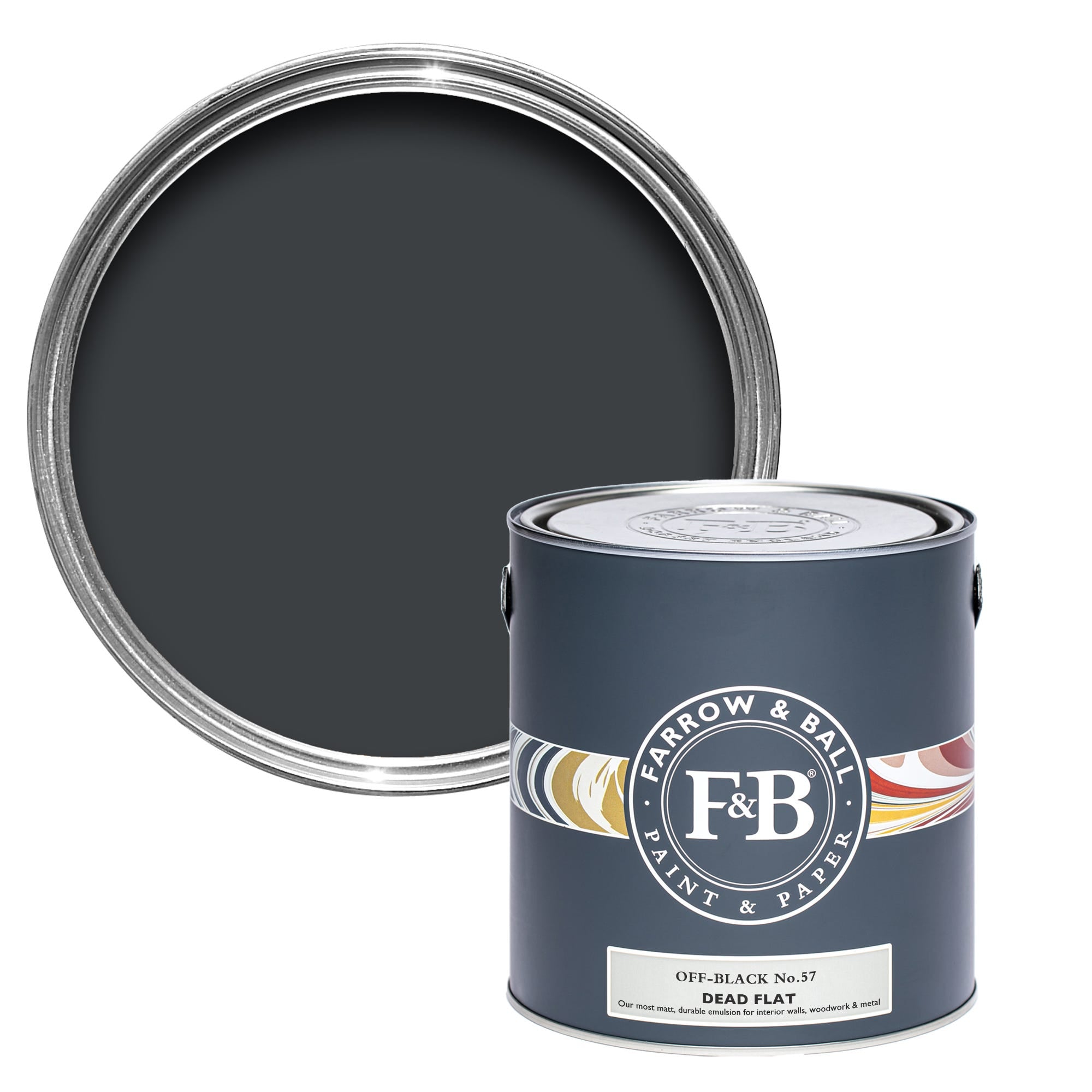 Farrow and Ball's Off-Black No.57