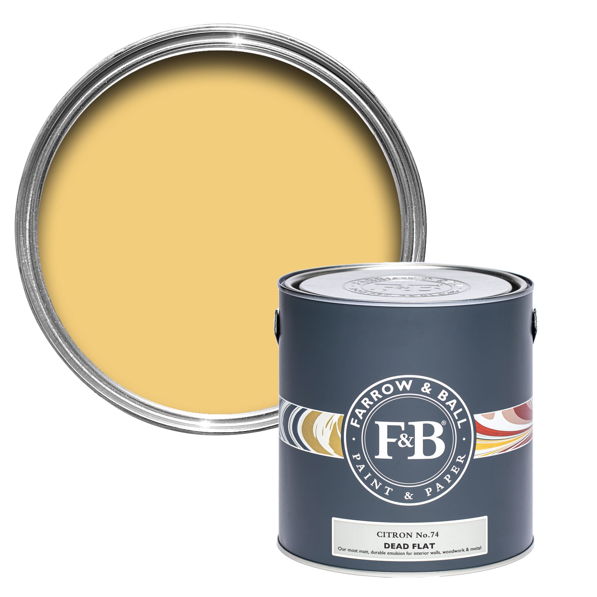 Farrow and Ball's Citron No.74