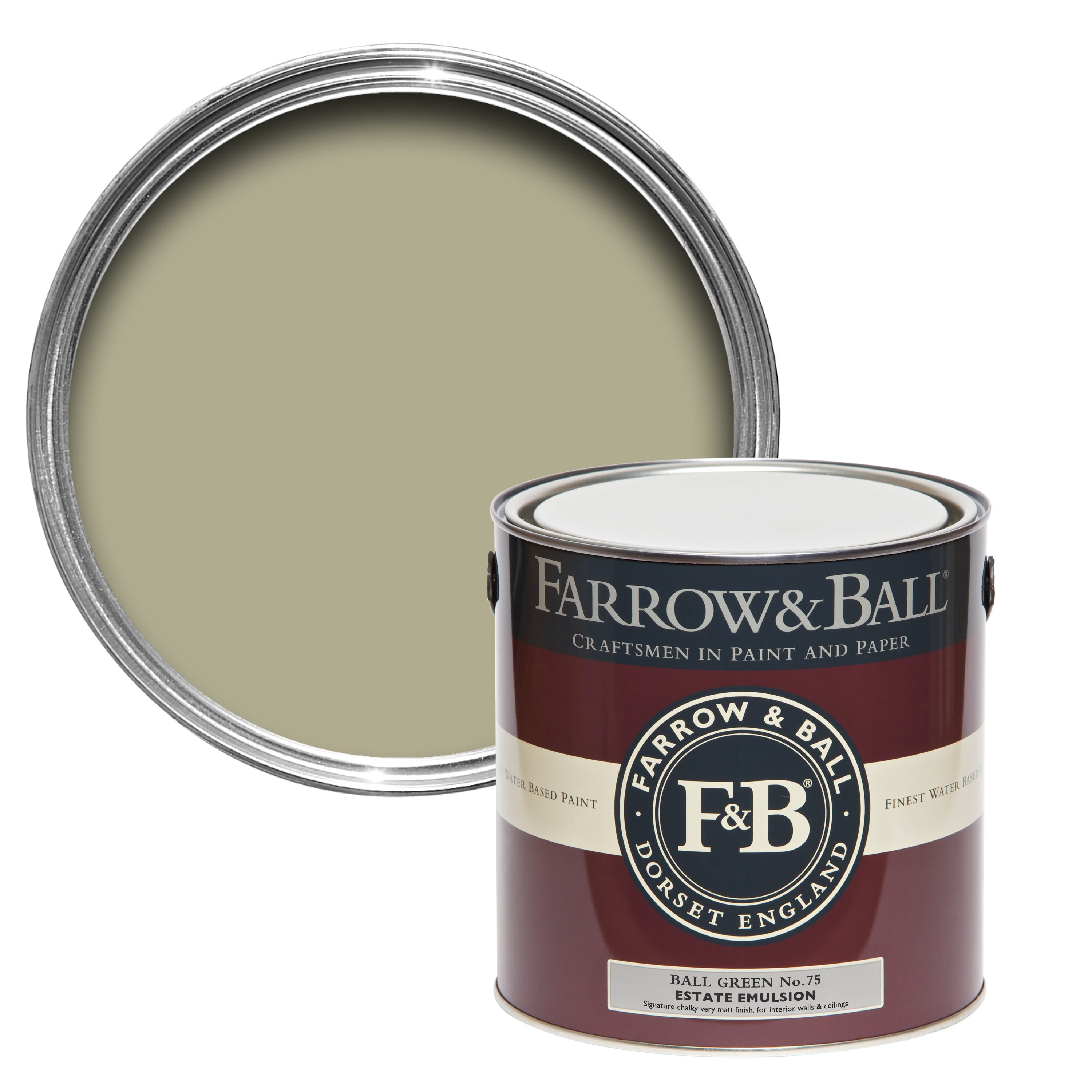 Farrow and Ball's Ball Green No.75