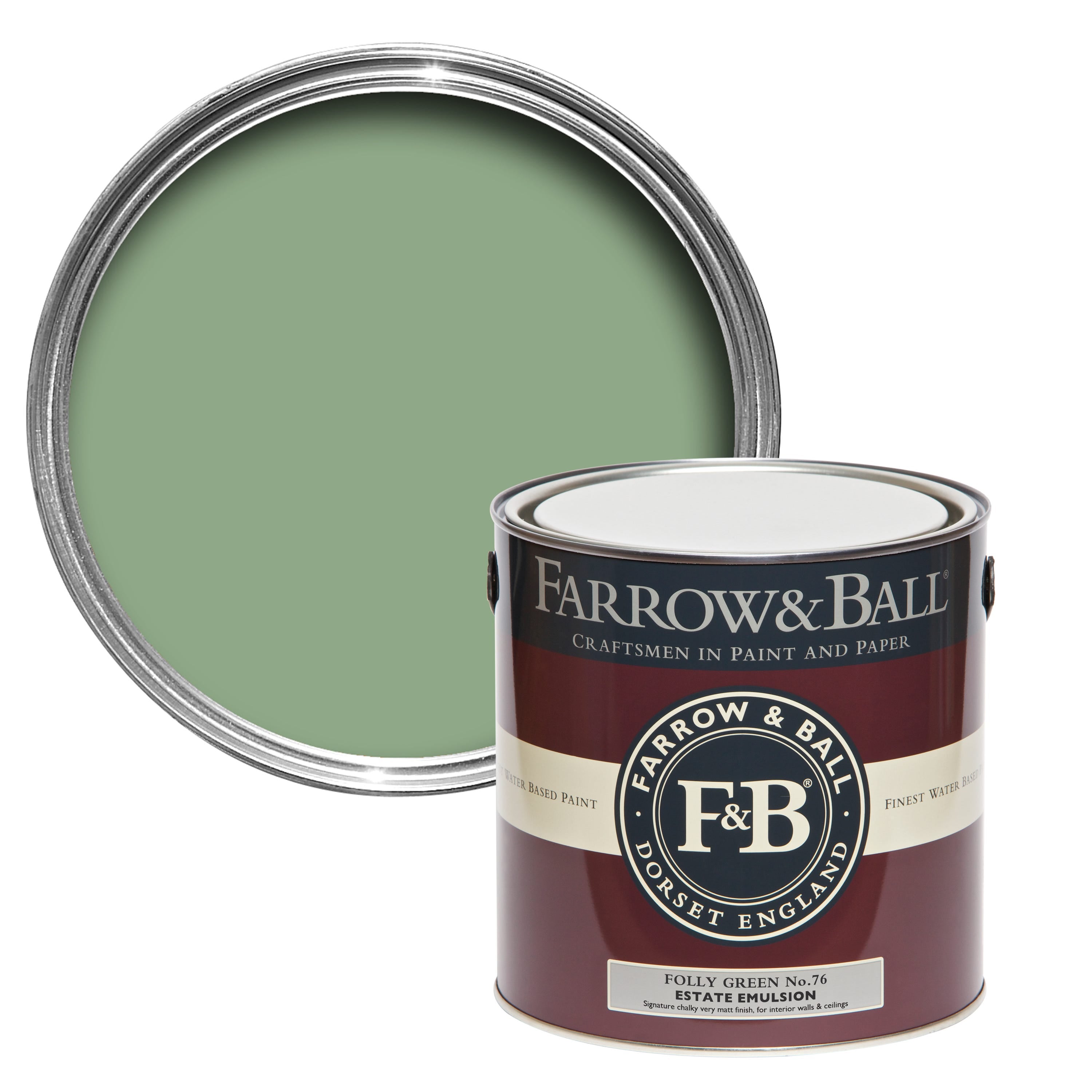 Farrow and Ball's Folly Green No.76