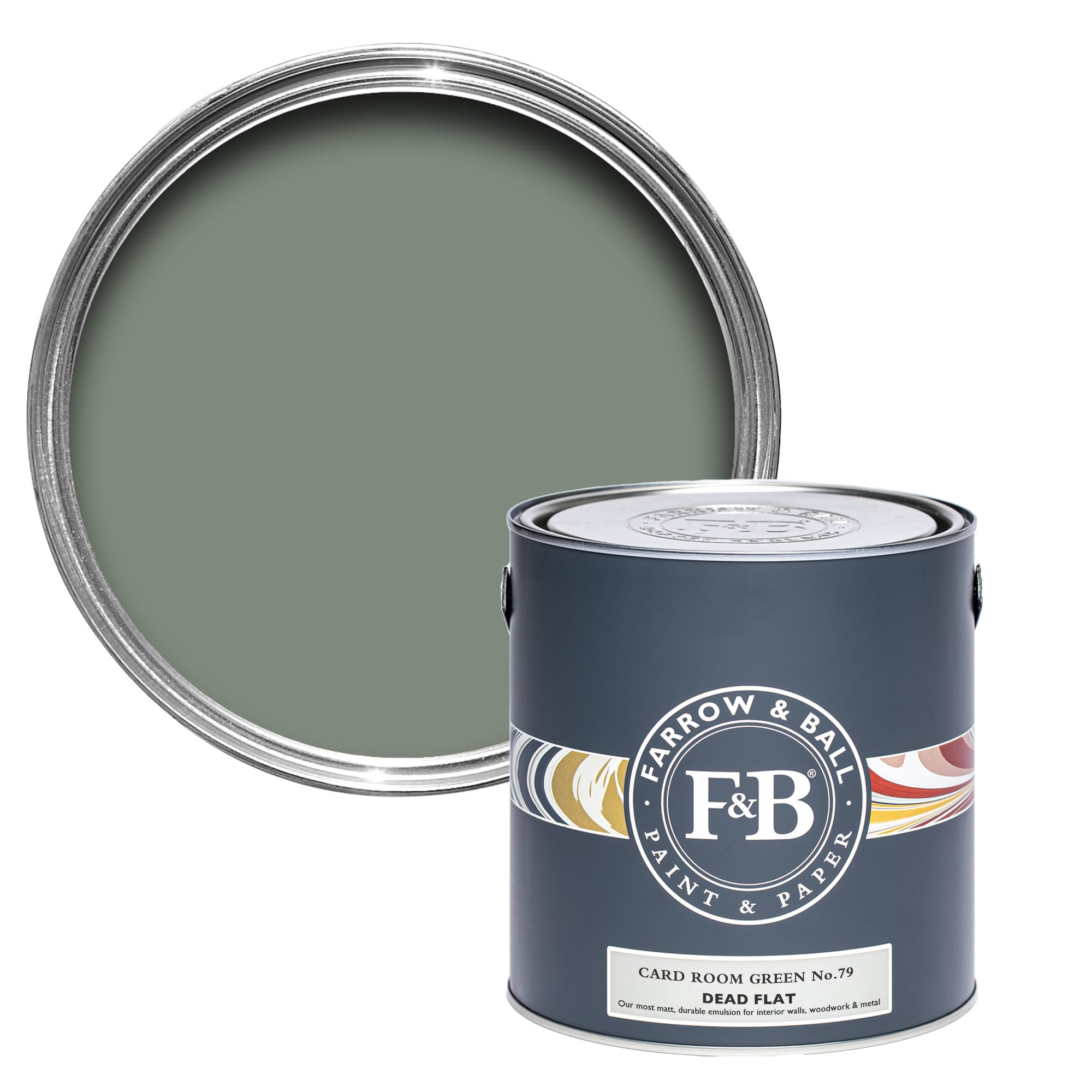 Farrow and Ball's Card Room Green No.79