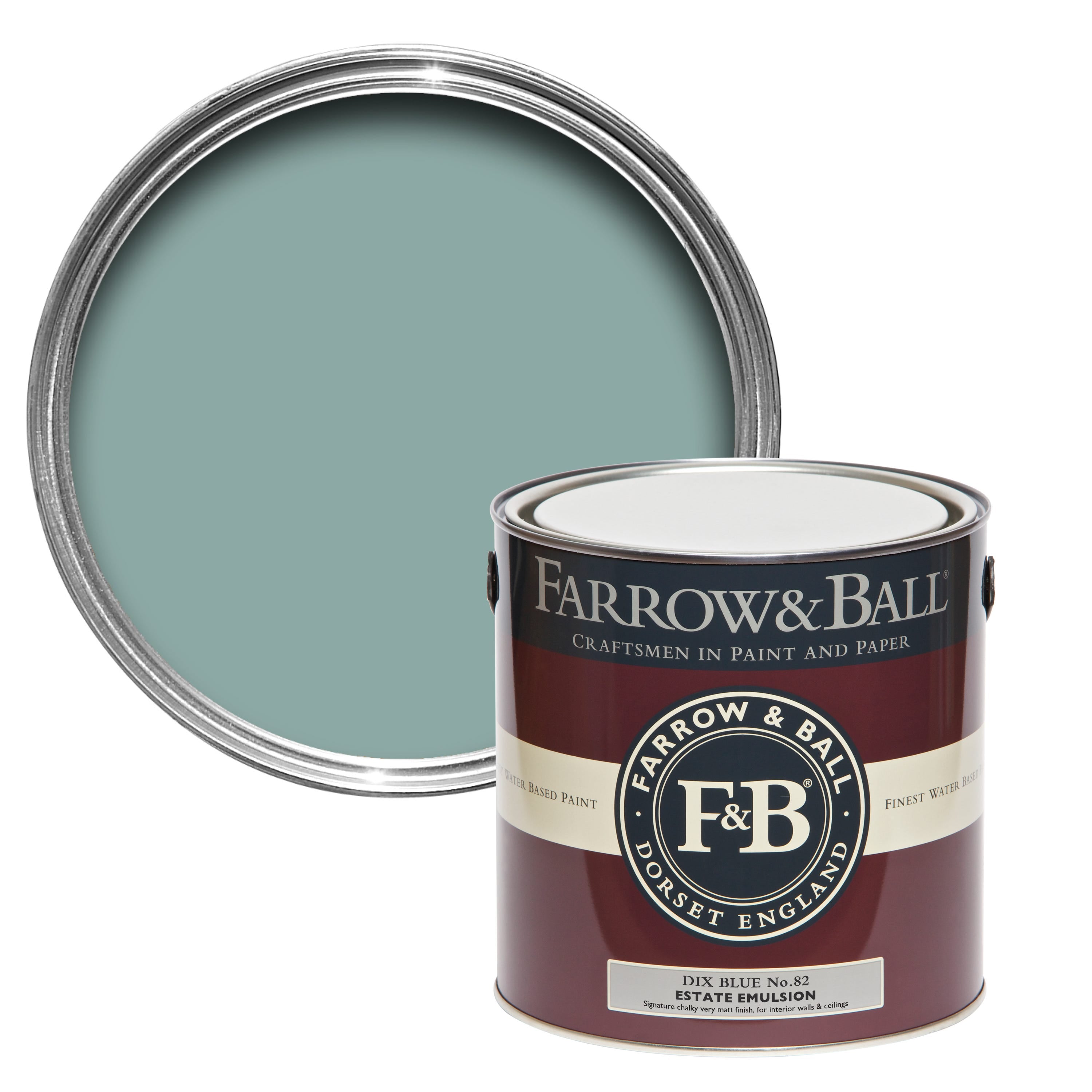 Farrow and Ball's Dix Blue No.82