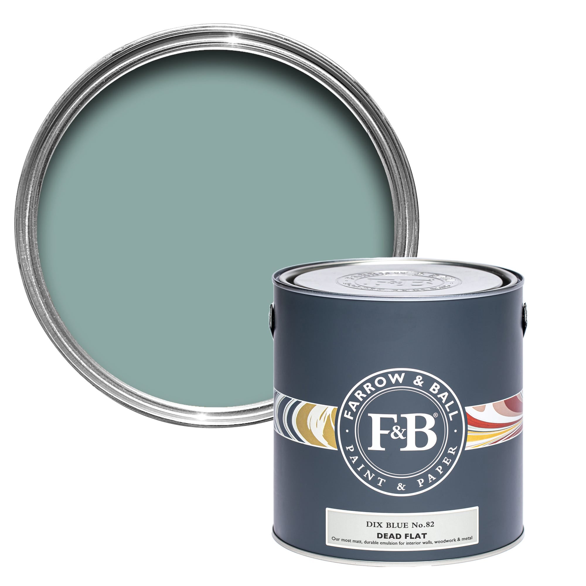 Farrow and Ball's Dix Blue No.82