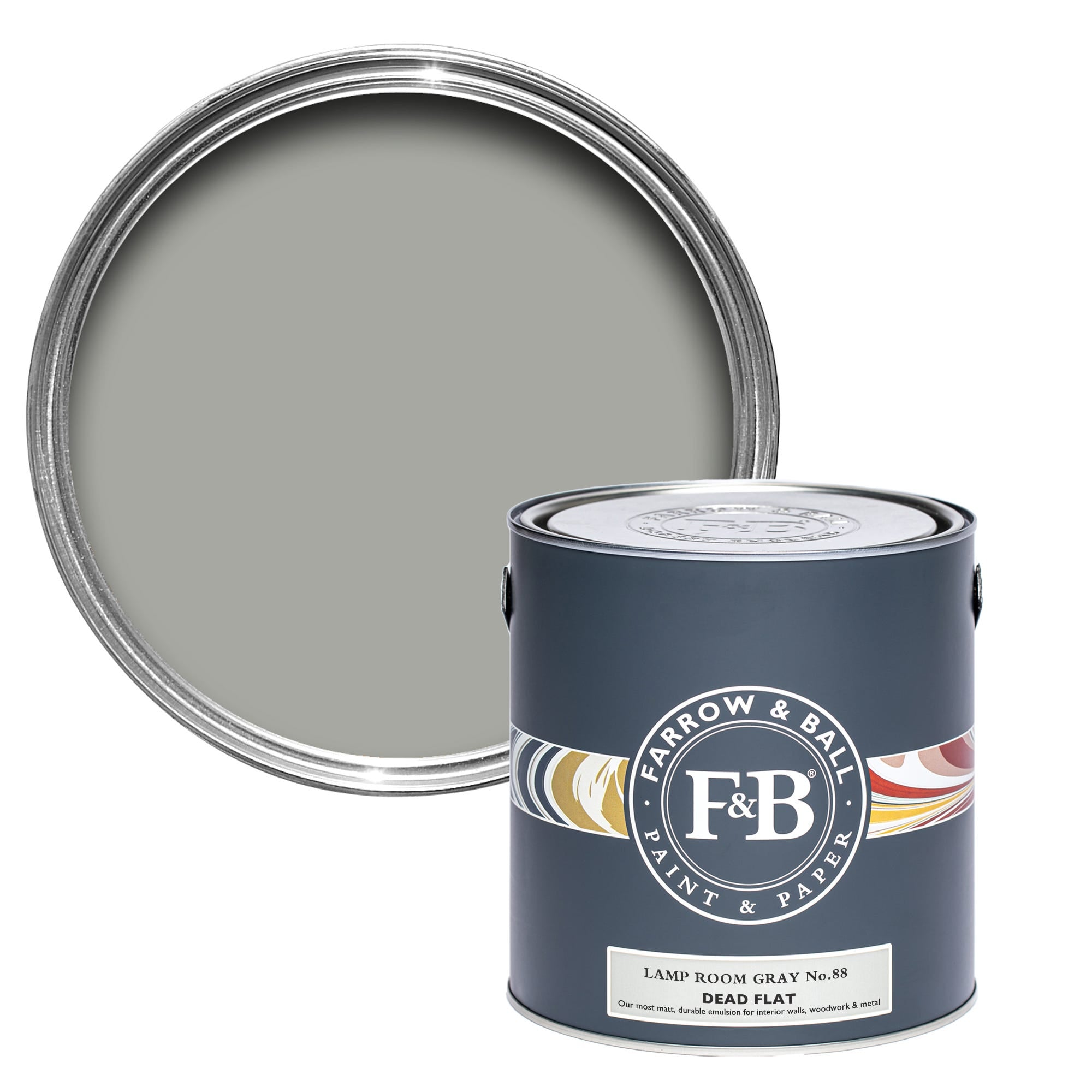 Farrow and Ball's Lamp Room Gray No.88
