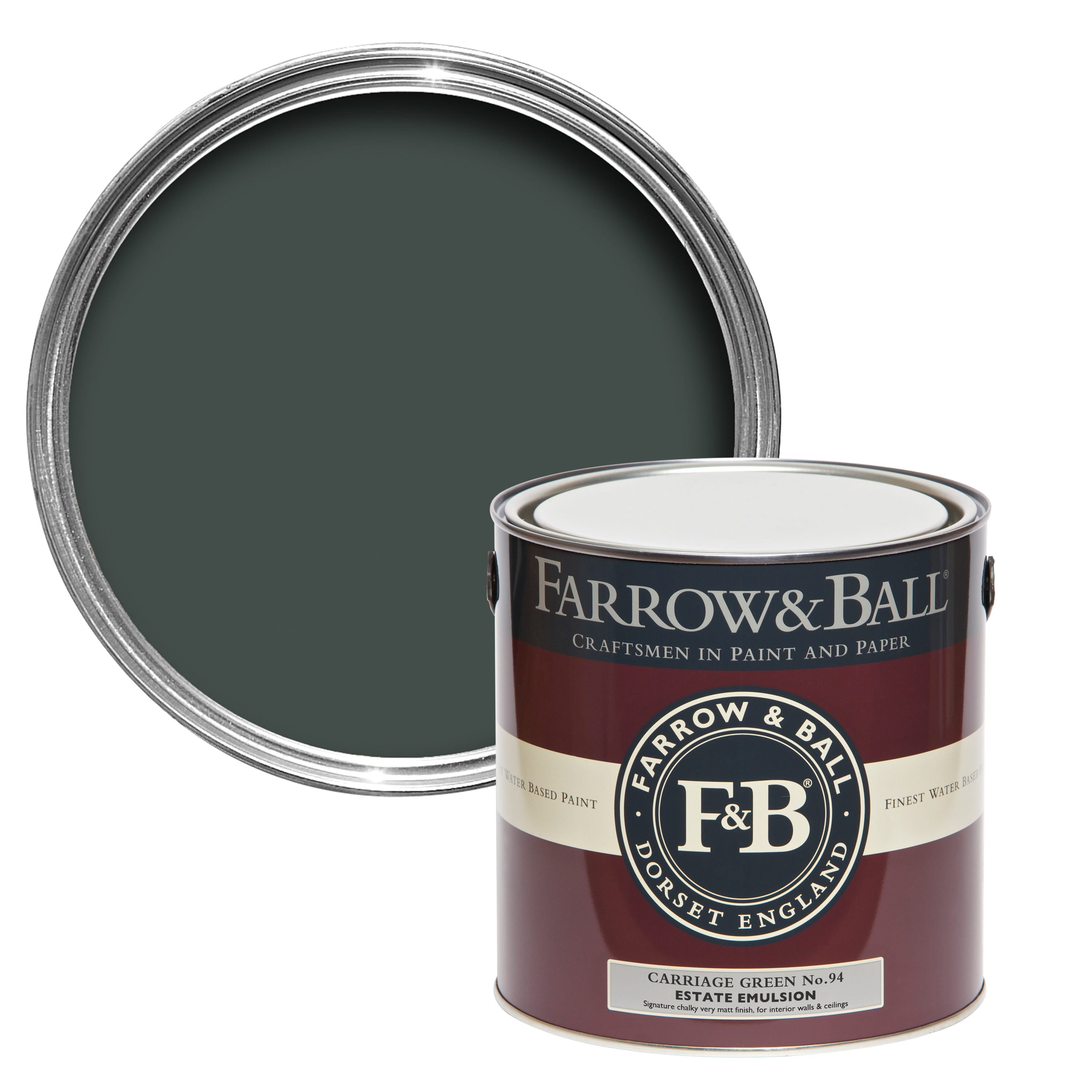 Farrow and Ball's Carriage Green No.94