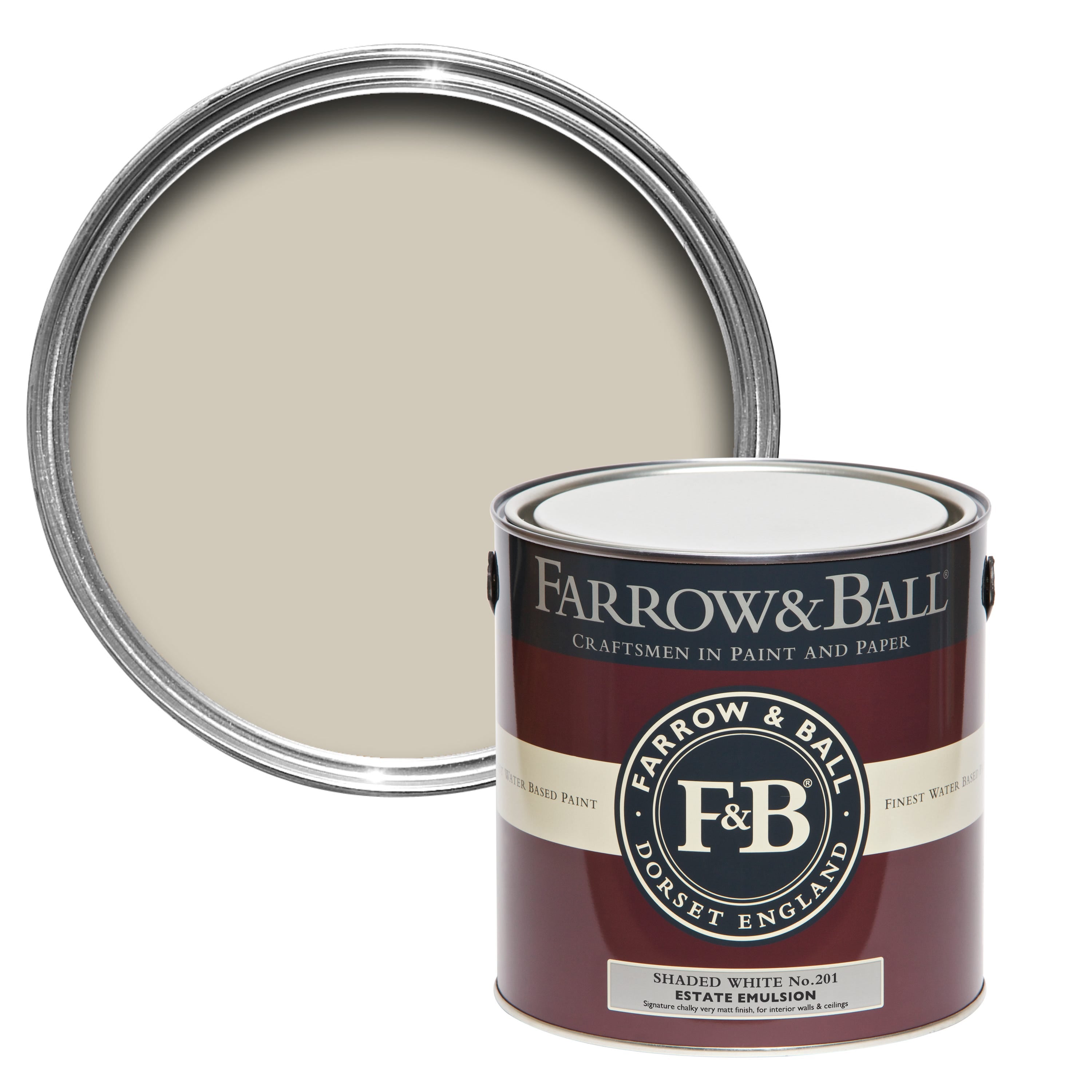 Farrow and Ball's Shaded White No.201