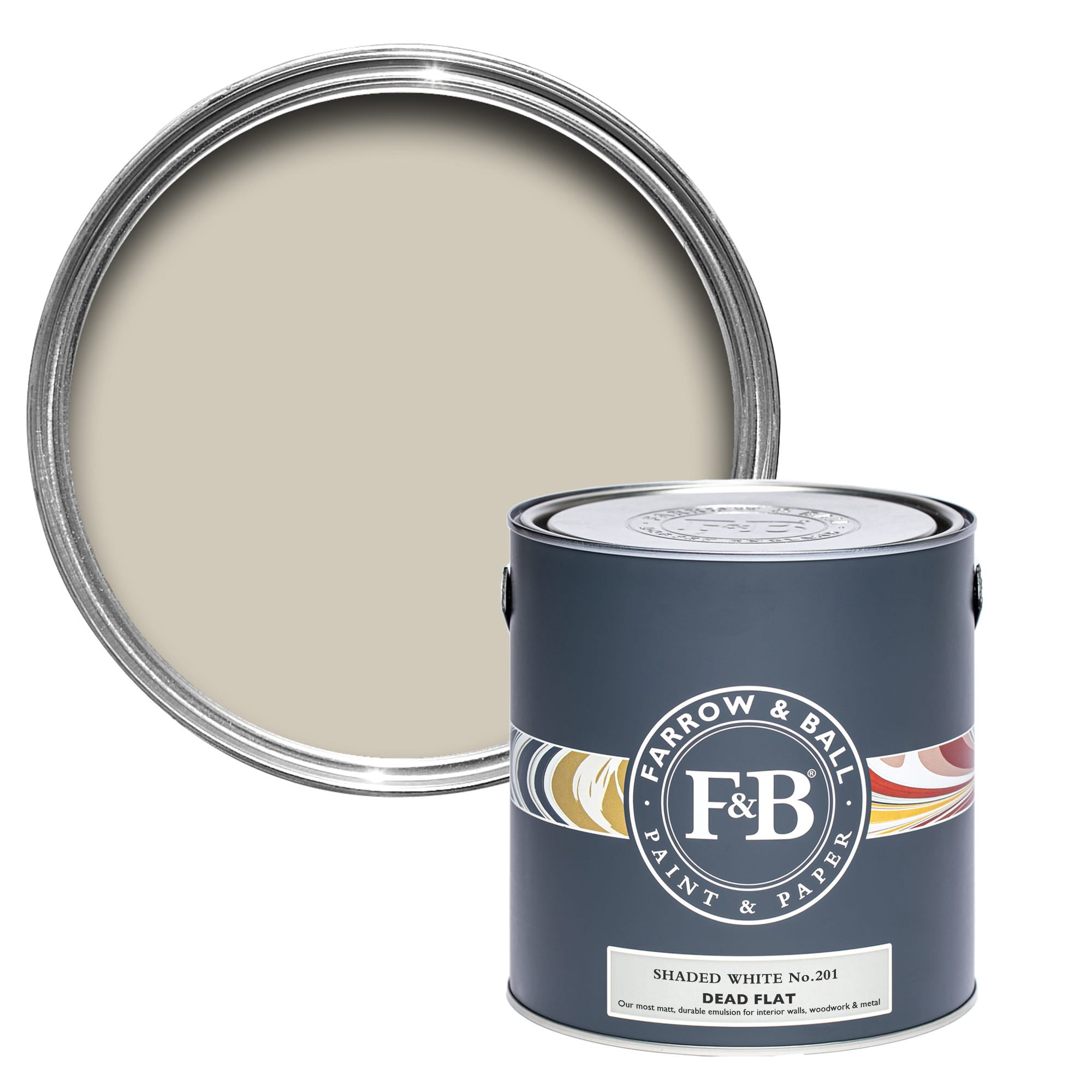 Farrow and Ball's Shaded White No.201