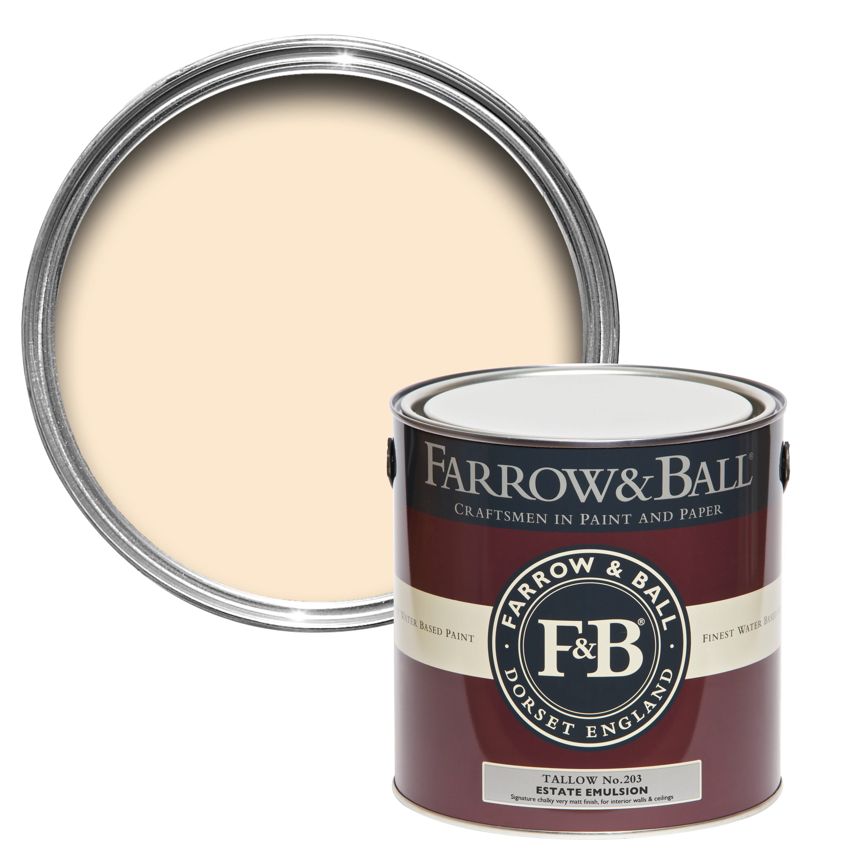 Farrow and Ball's Tallow No.203