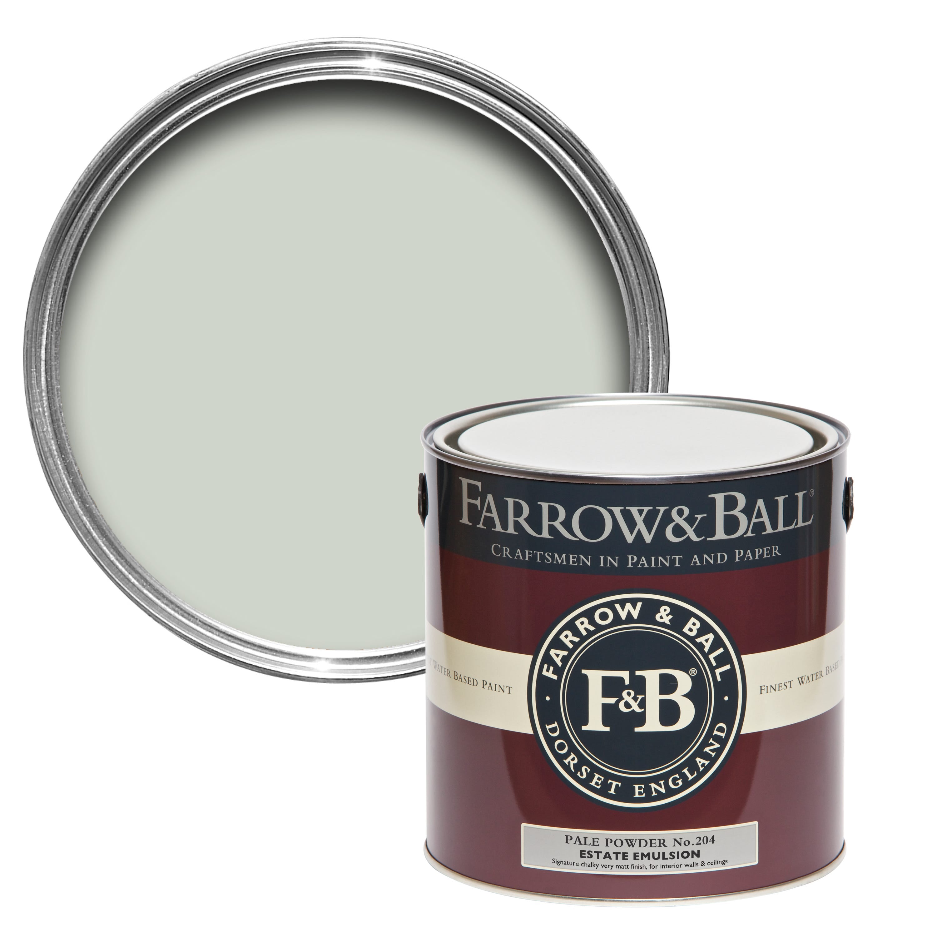 Farrow and Ball's Pale Powder No.204