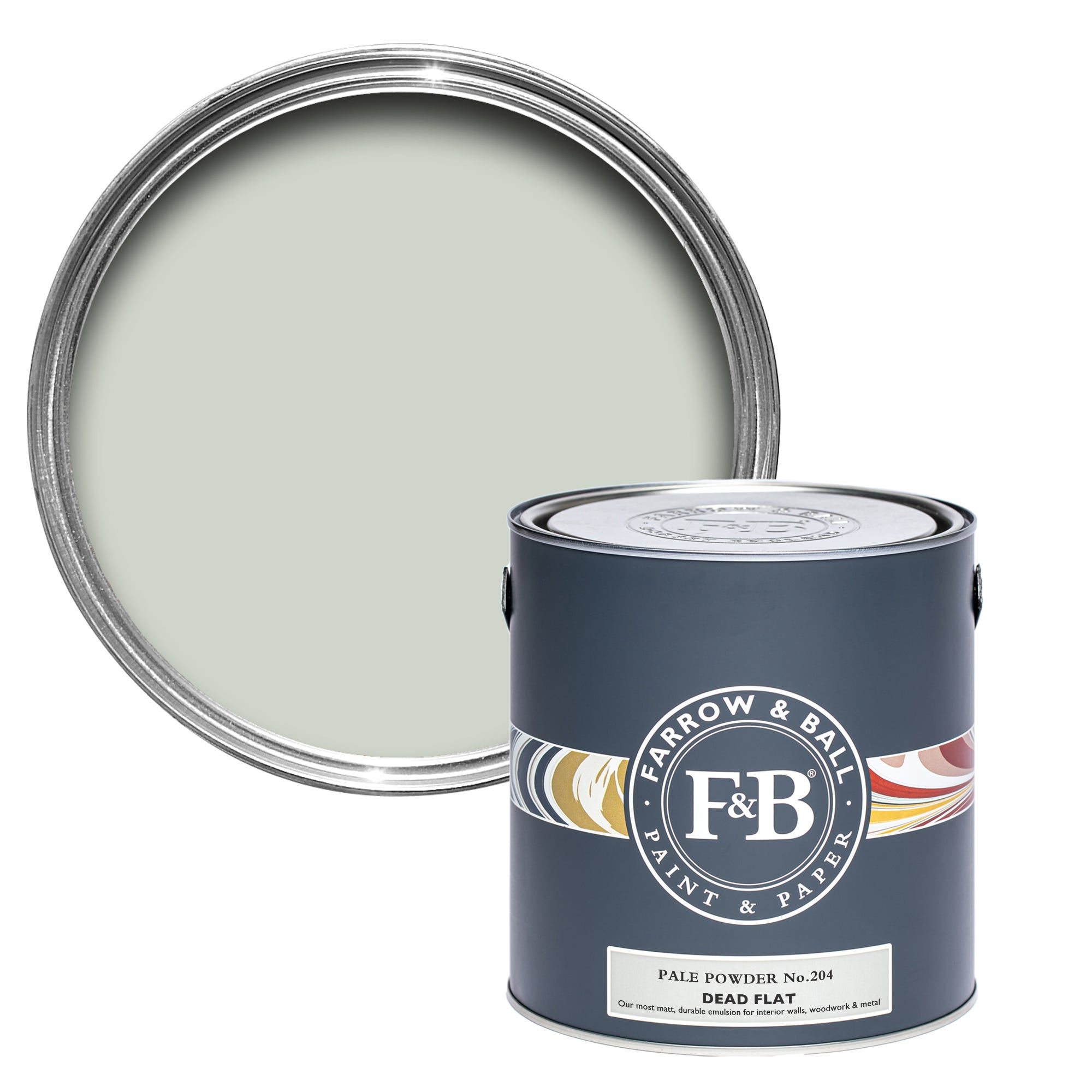 Farrow and Ball's Pale Powder No.204