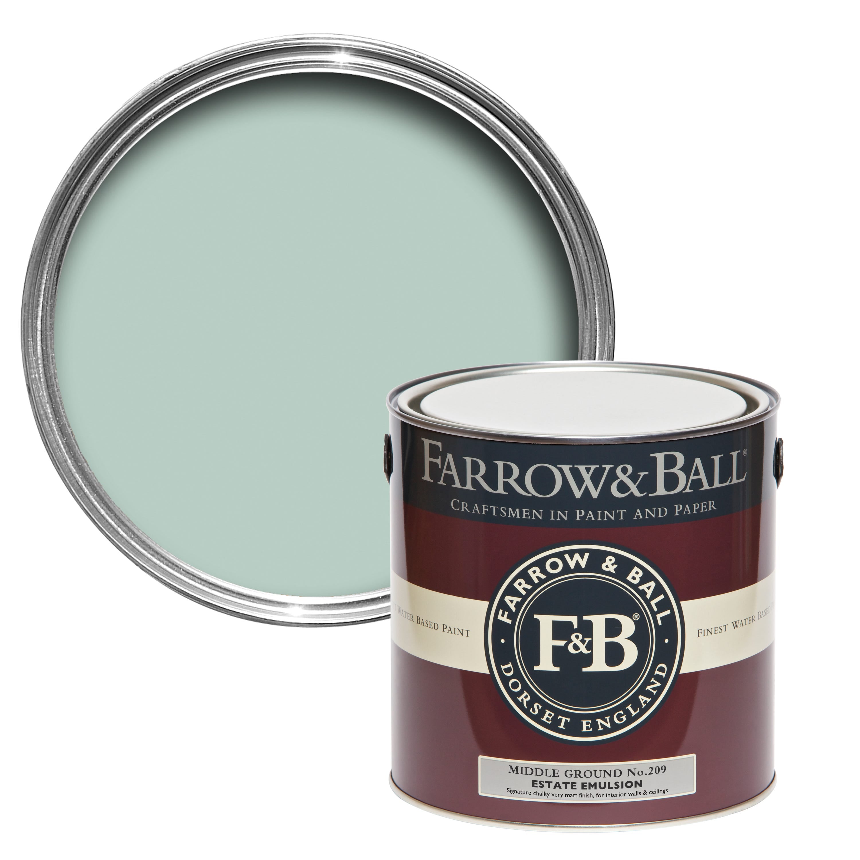 Farrow and Ball's Middle Ground No.209