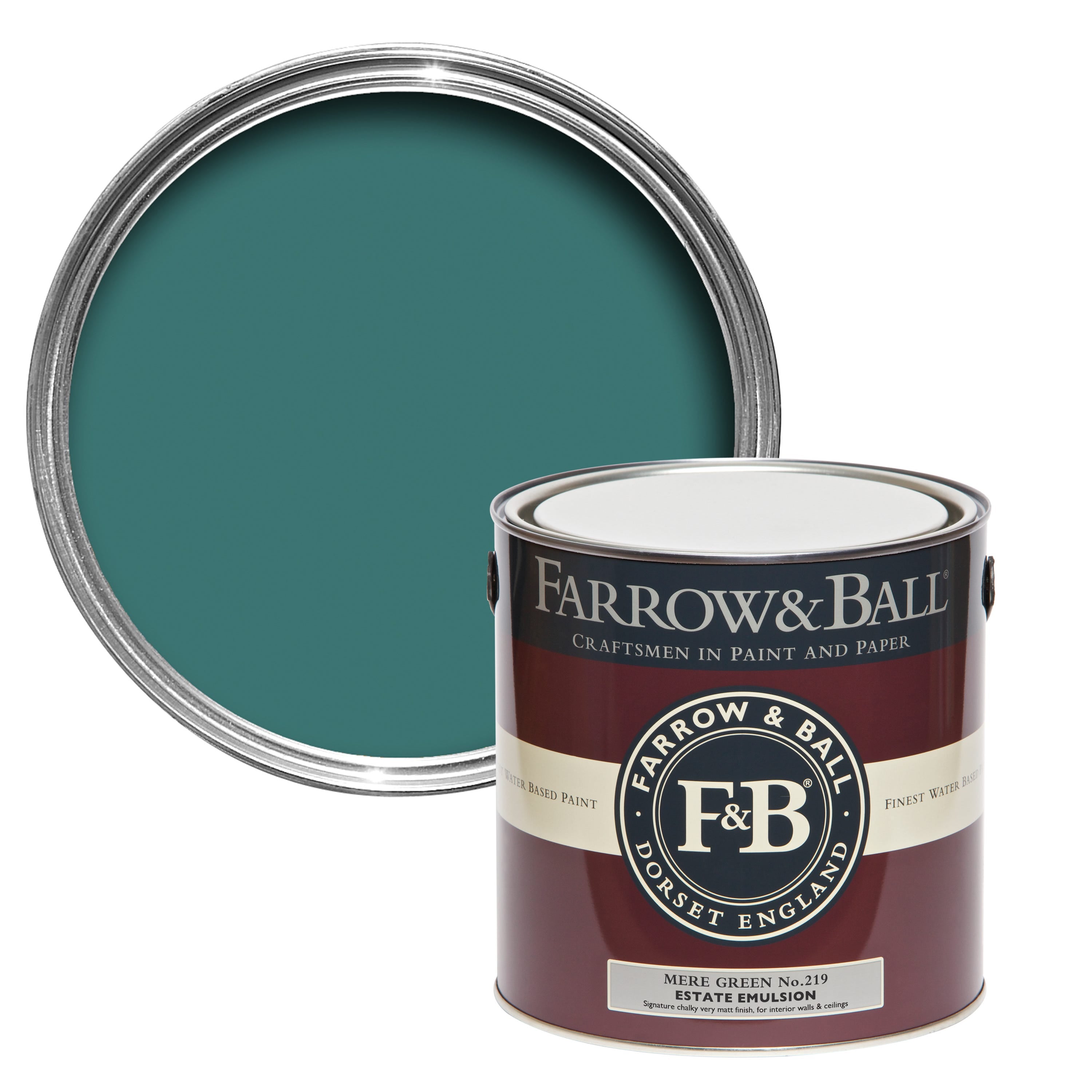 Farrow and Ball's Mere Green No.219