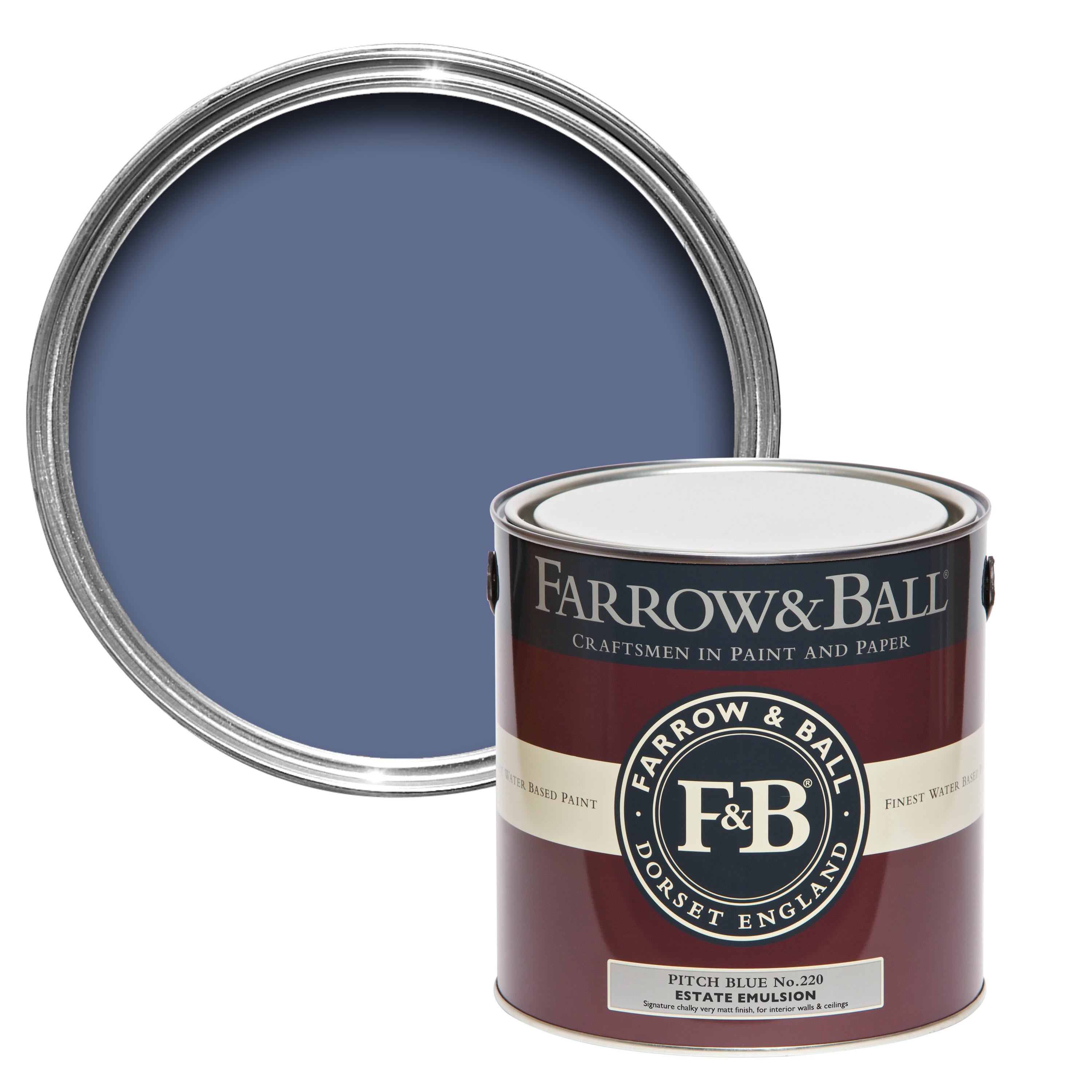 Farrow and Ball's Pitch Blue No.220