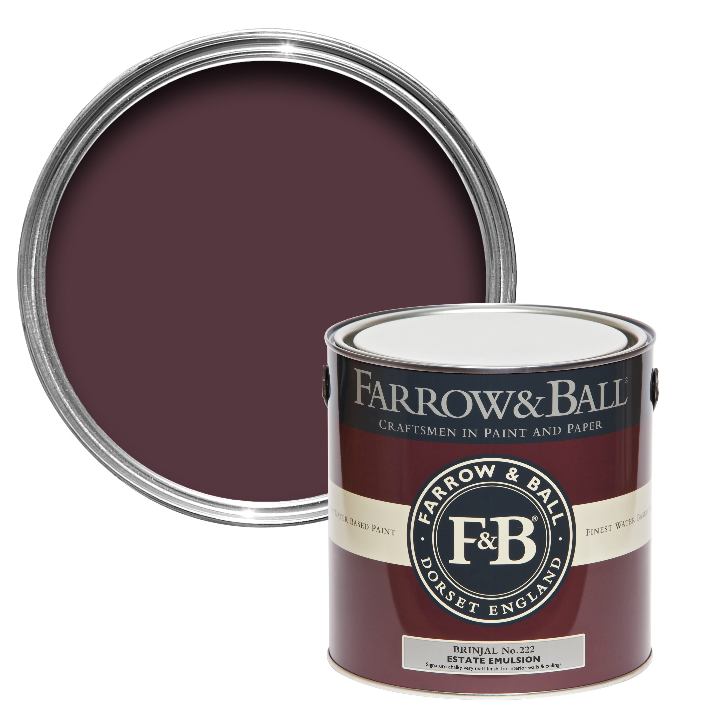Farrow and Ball's Brinjal No.222