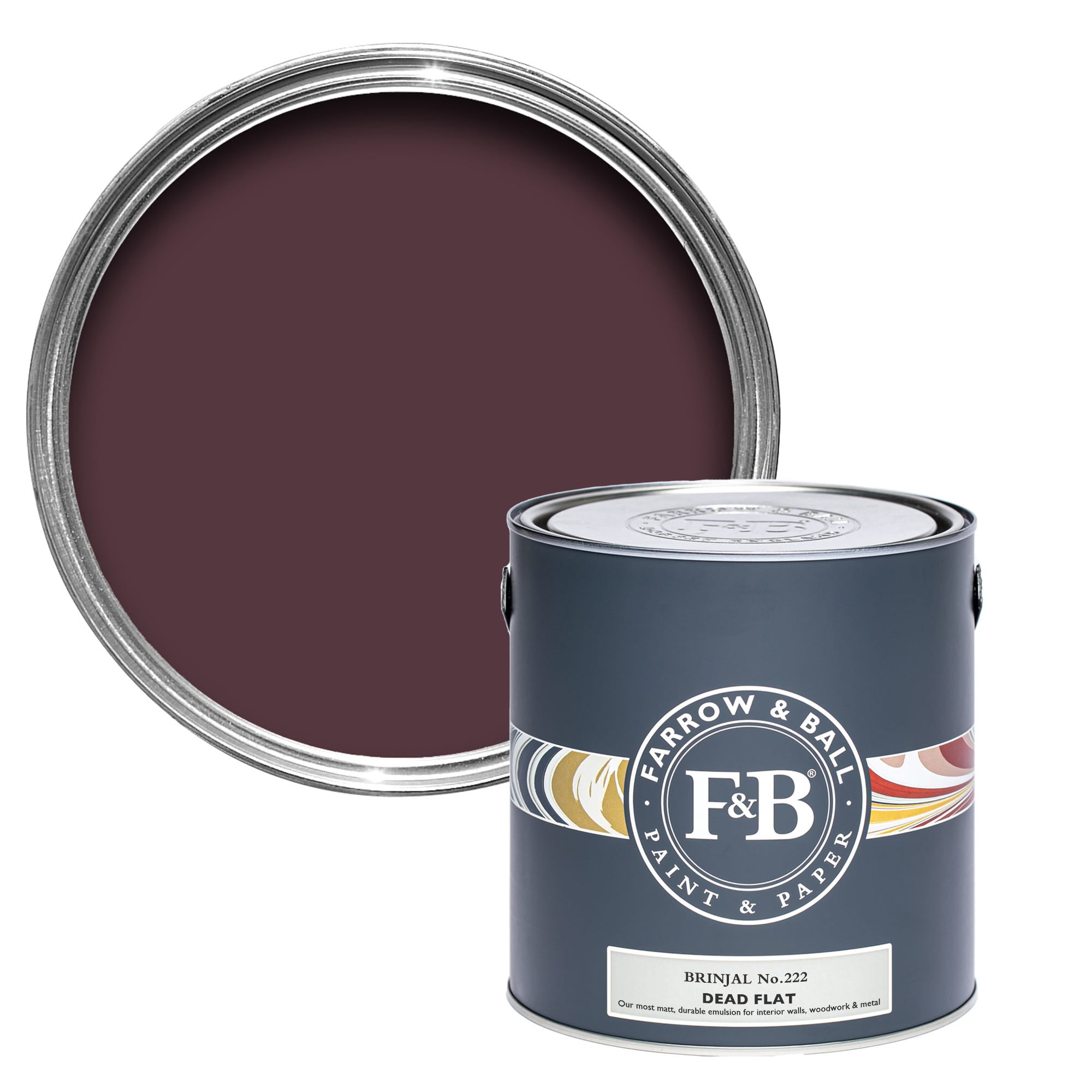 Farrow and Ball's Brinjal No.222