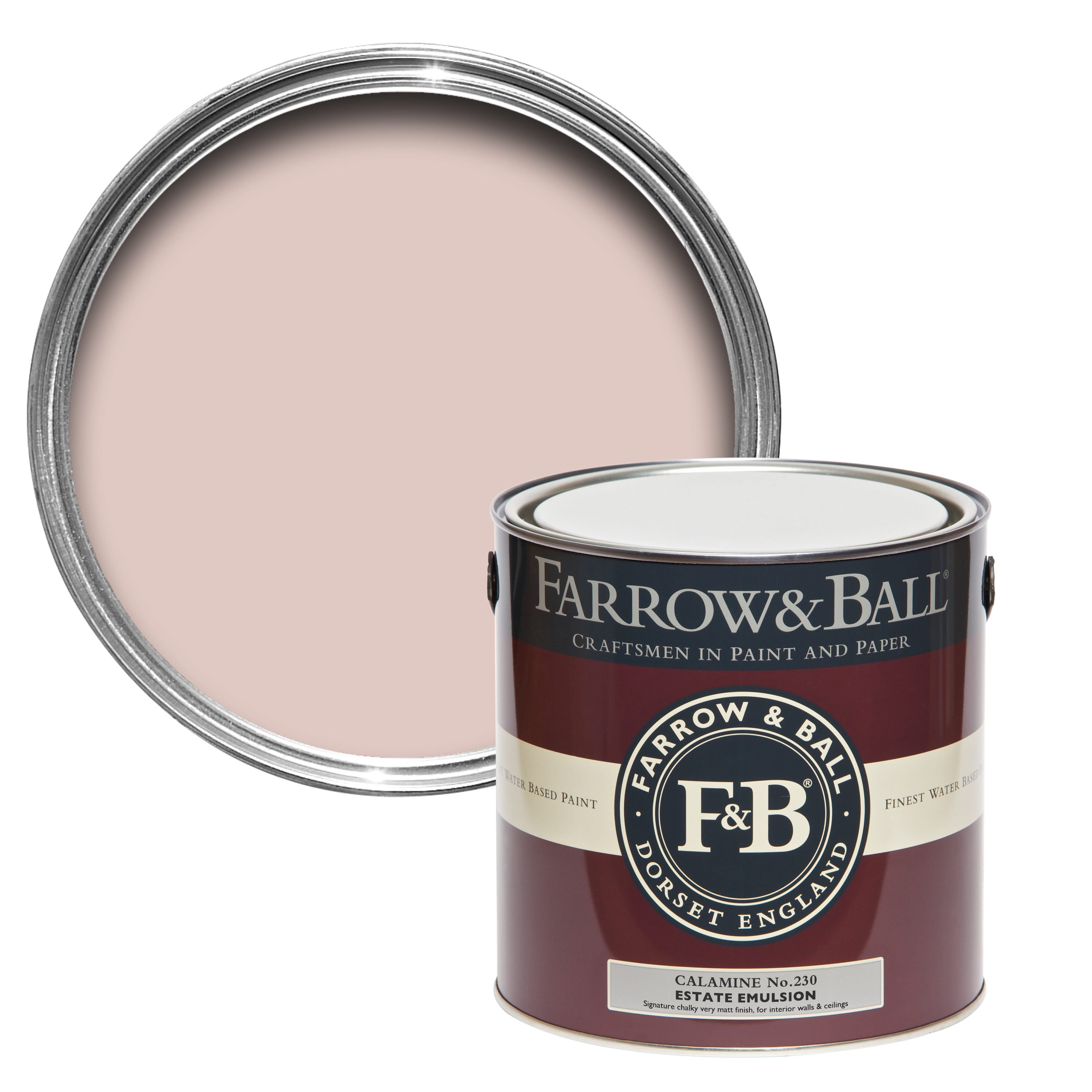 Farrow and Ball's Calamine No.230