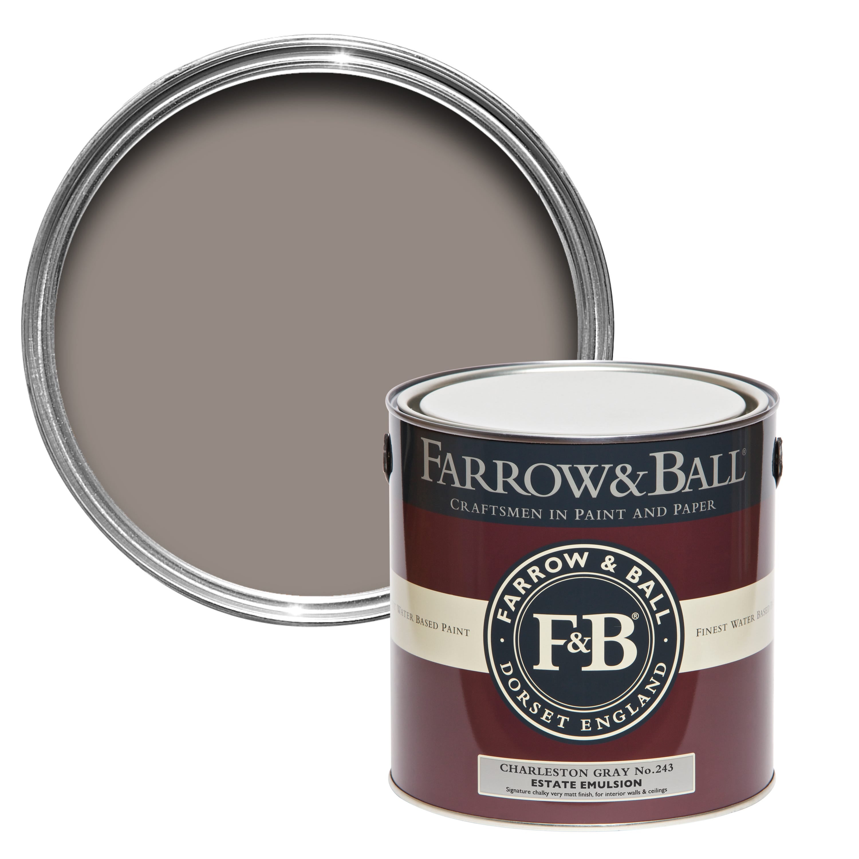 Farrow and Ball's Charleston Gray No.243