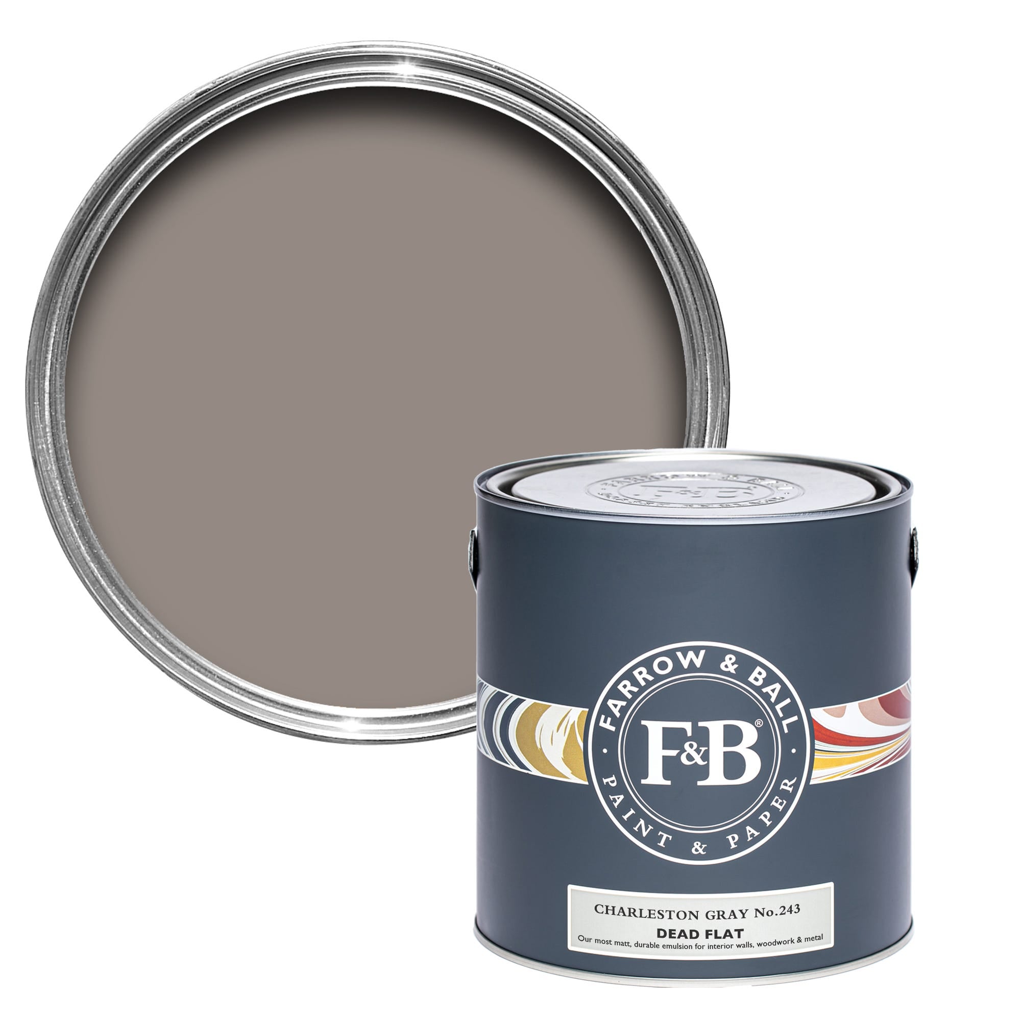 Farrow and Ball's Charleston Gray No.243