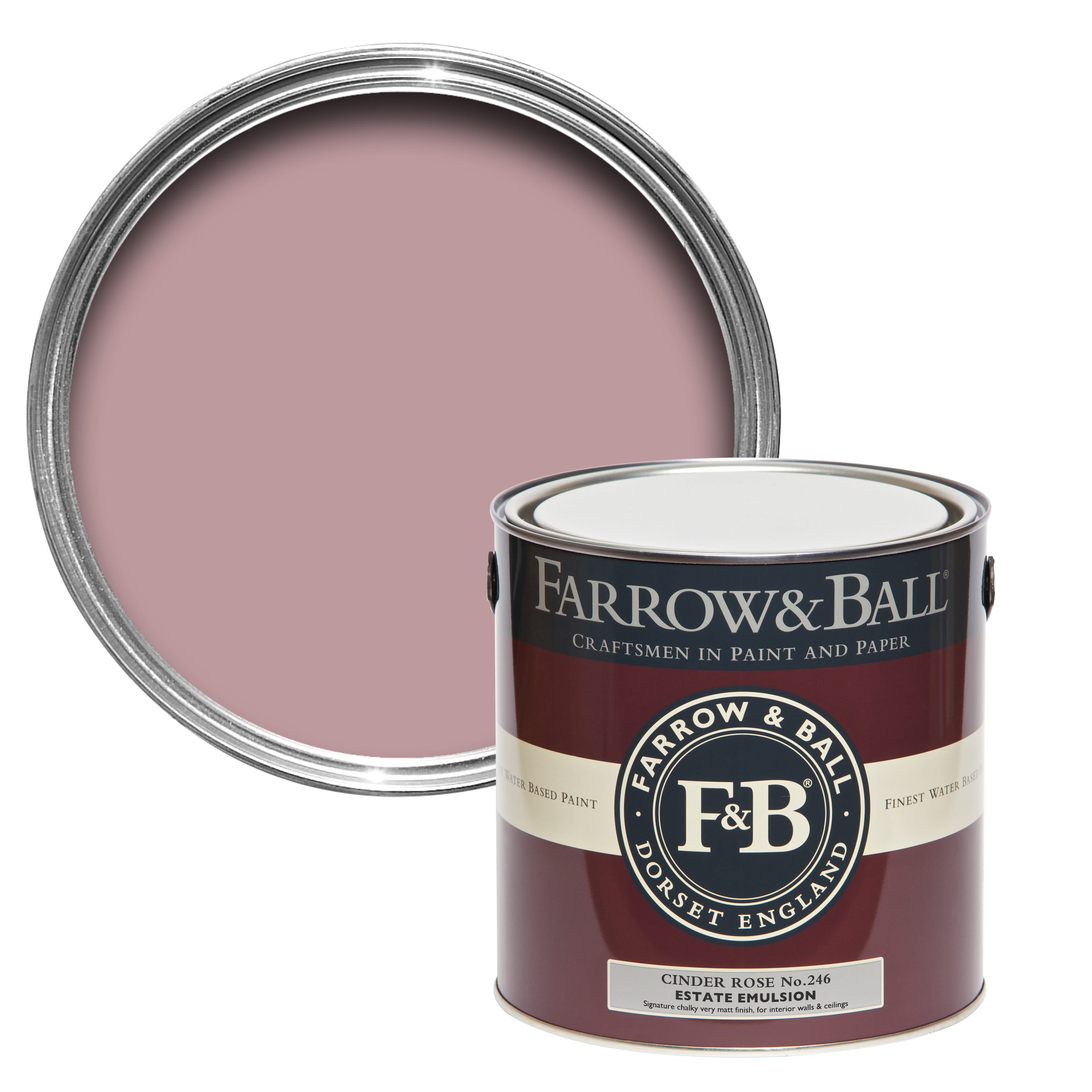 Farrow and Ball's Cinder Rose No.246
