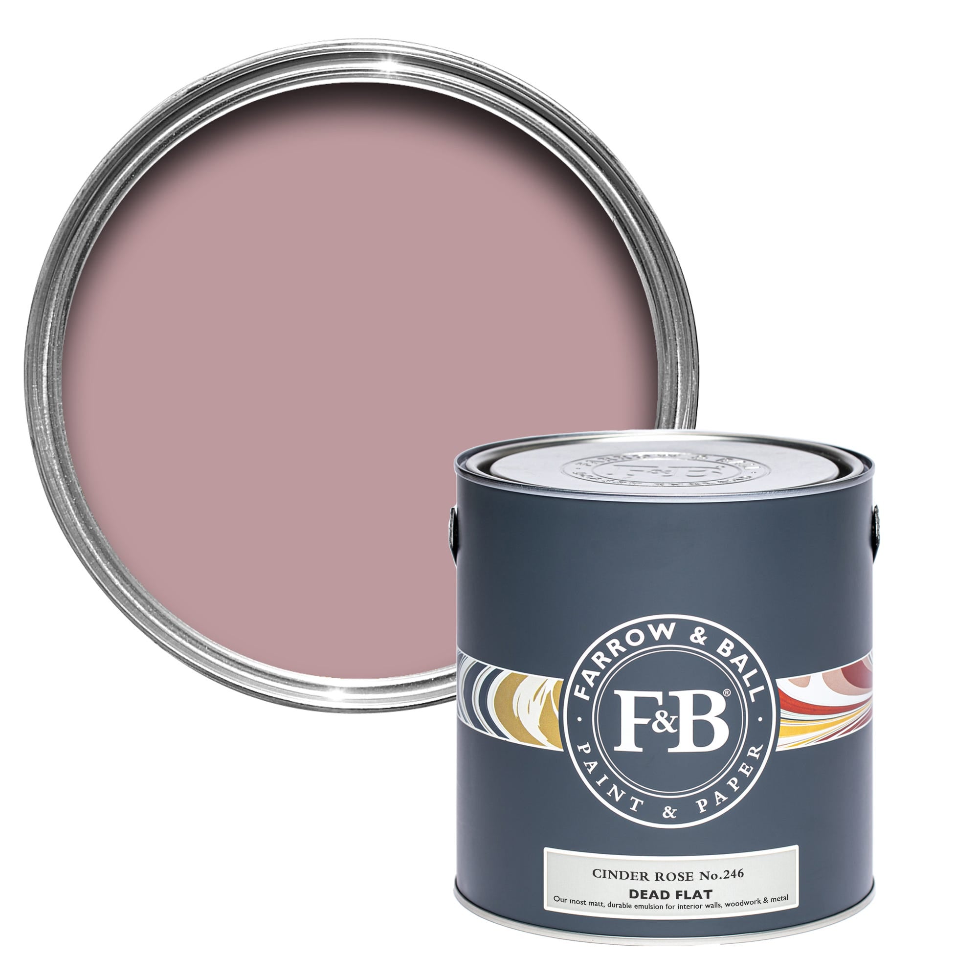 Farrow and Ball's Cinder Rose No.246