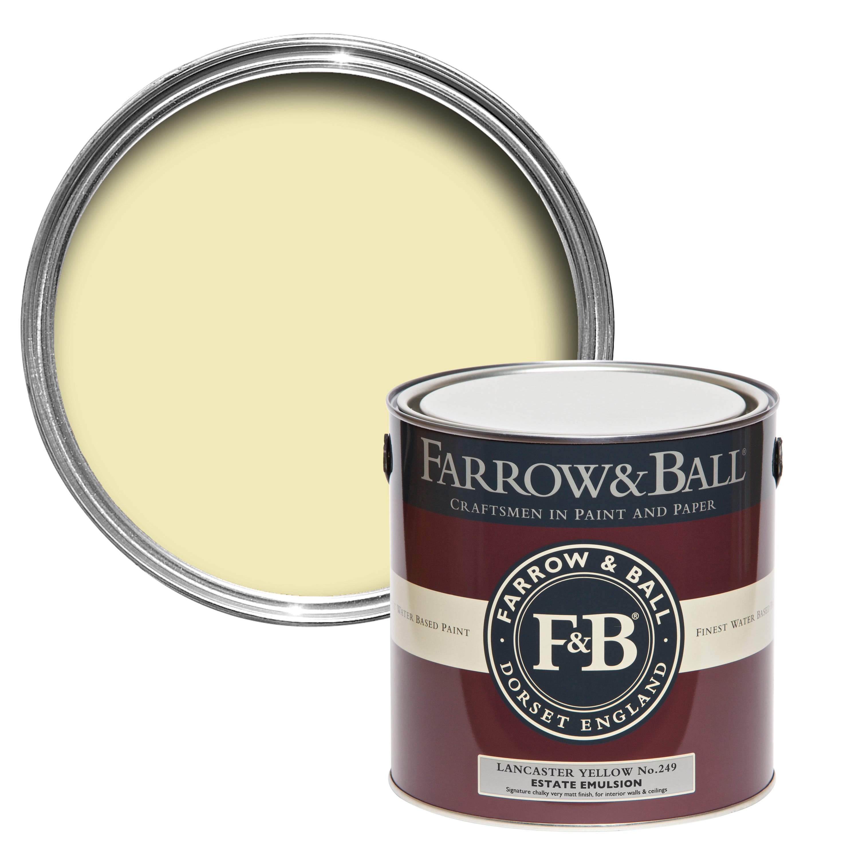 Farrow and Ball's Lancaster Yellow No.249