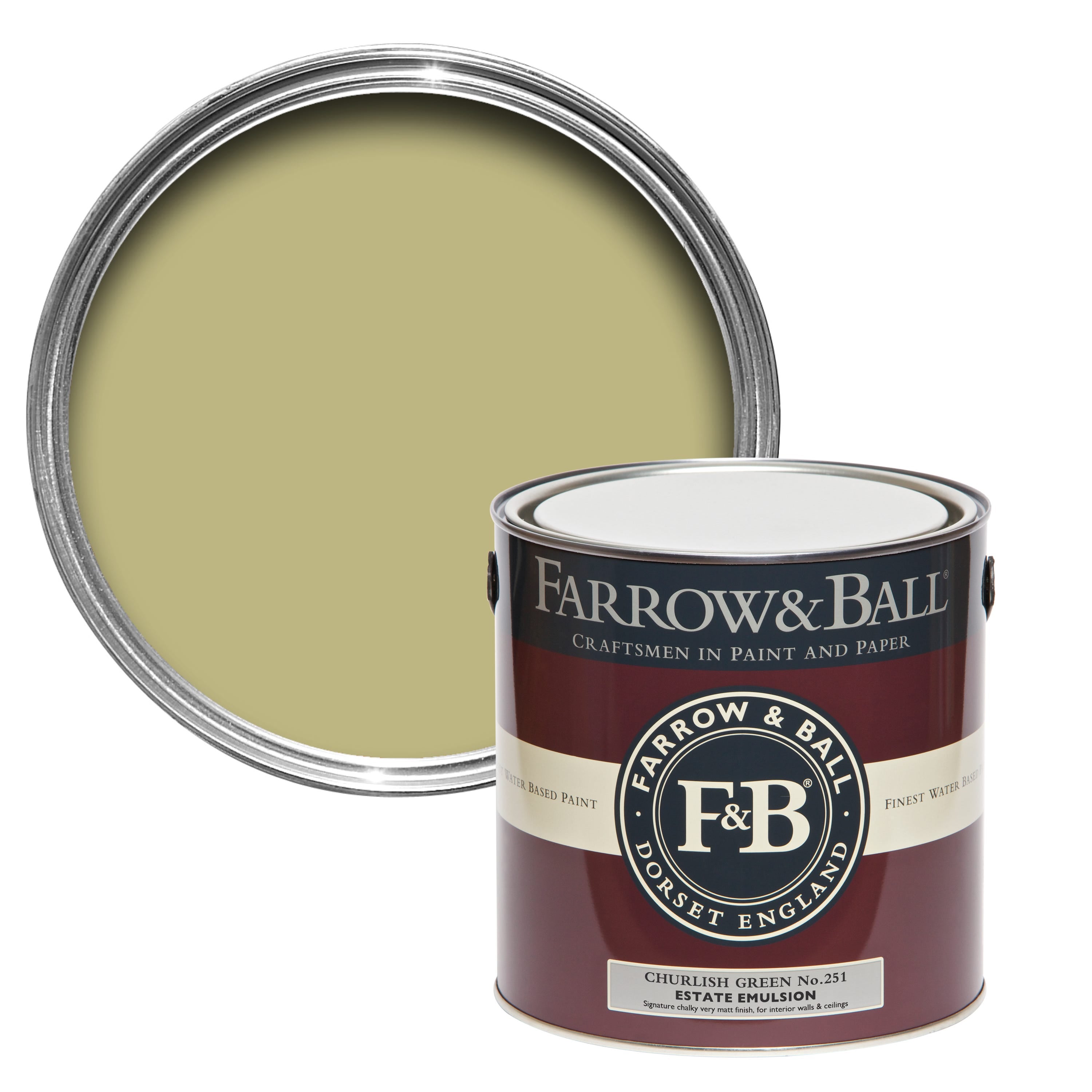 Farrow and Ball's Churlish Green No.251