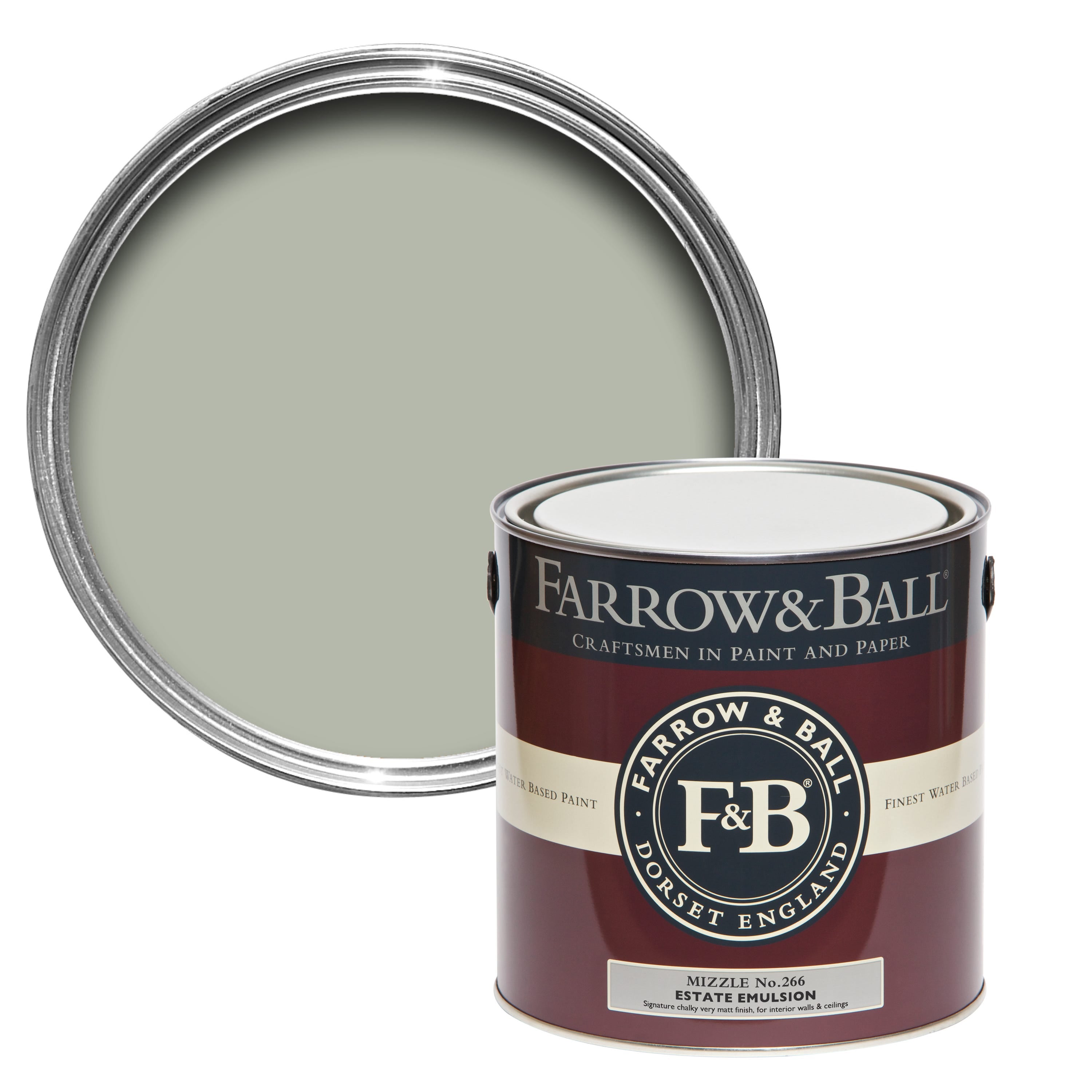 Farrow and Ball's Mizzle No.266