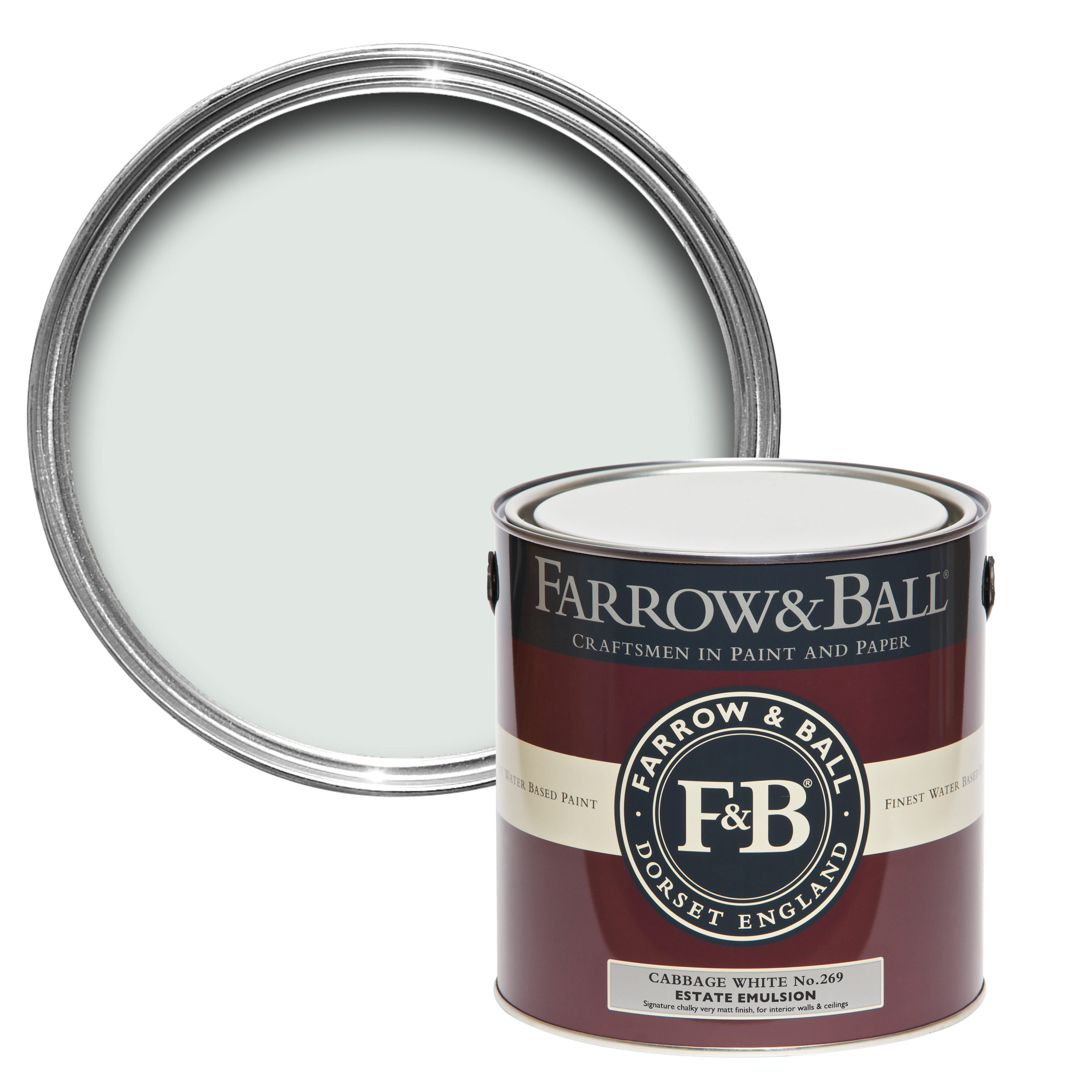 Farrow and Ball's Cabbage White No.269