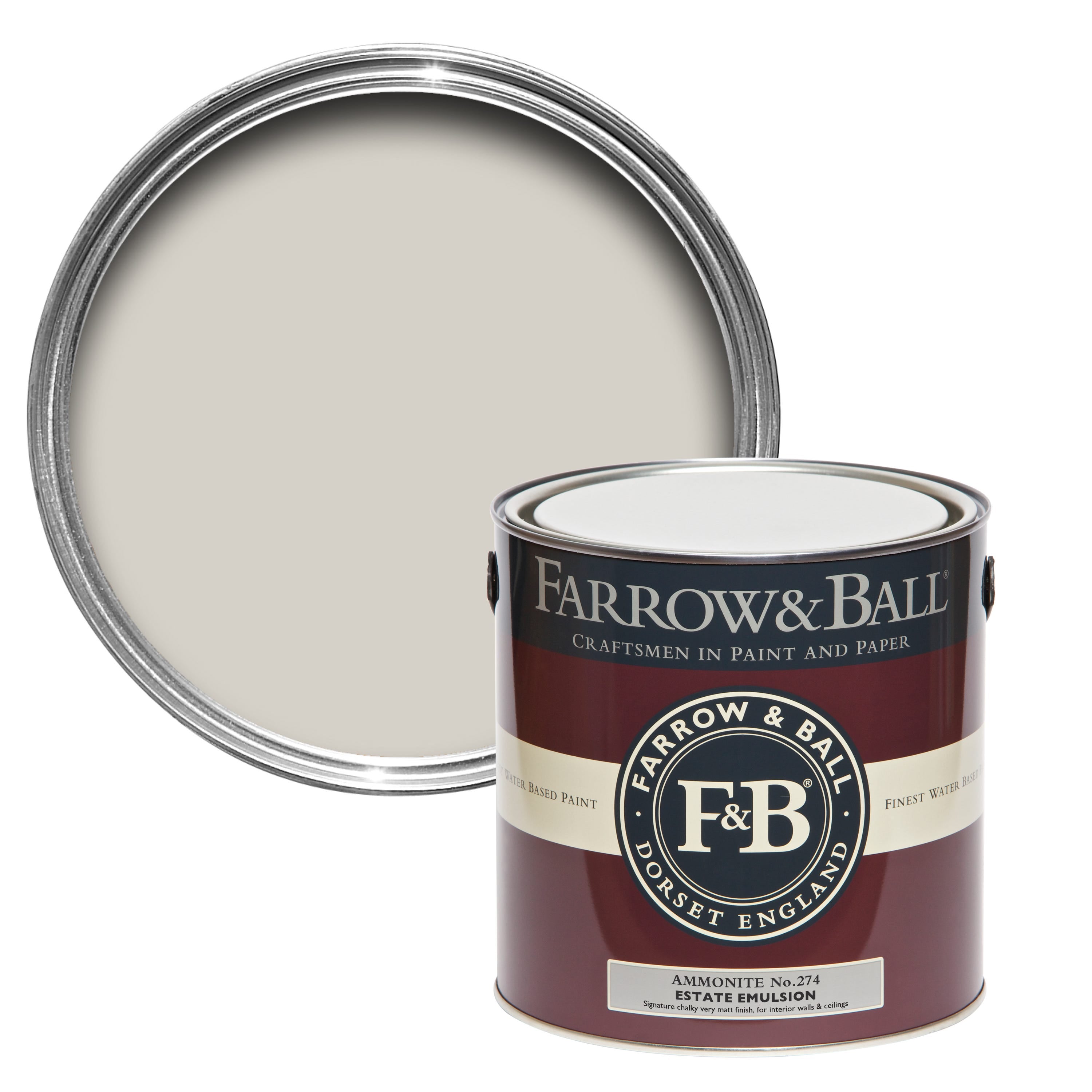 Farrow and Ball's Ammonite No.274