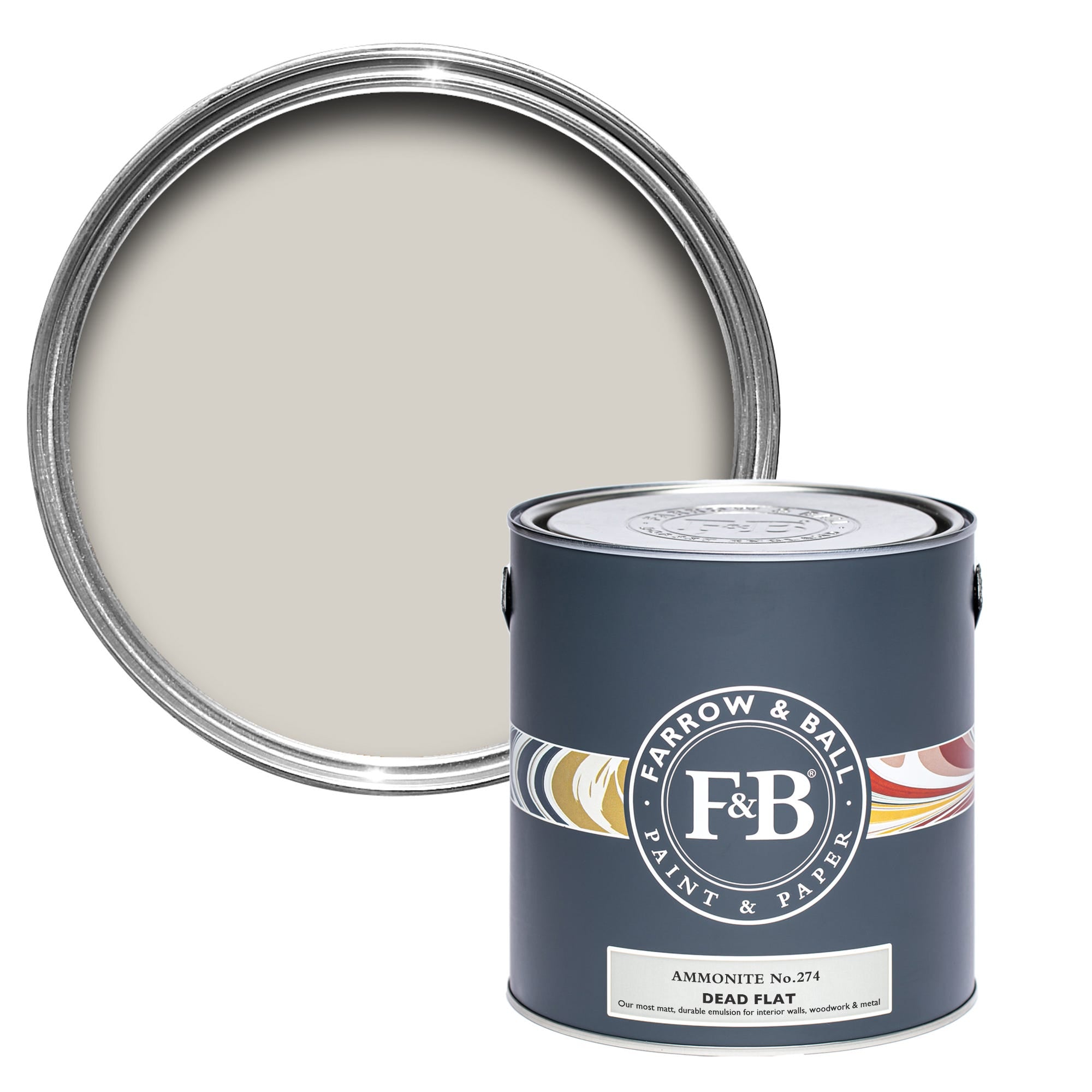 Farrow and Ball's Ammonite No.274