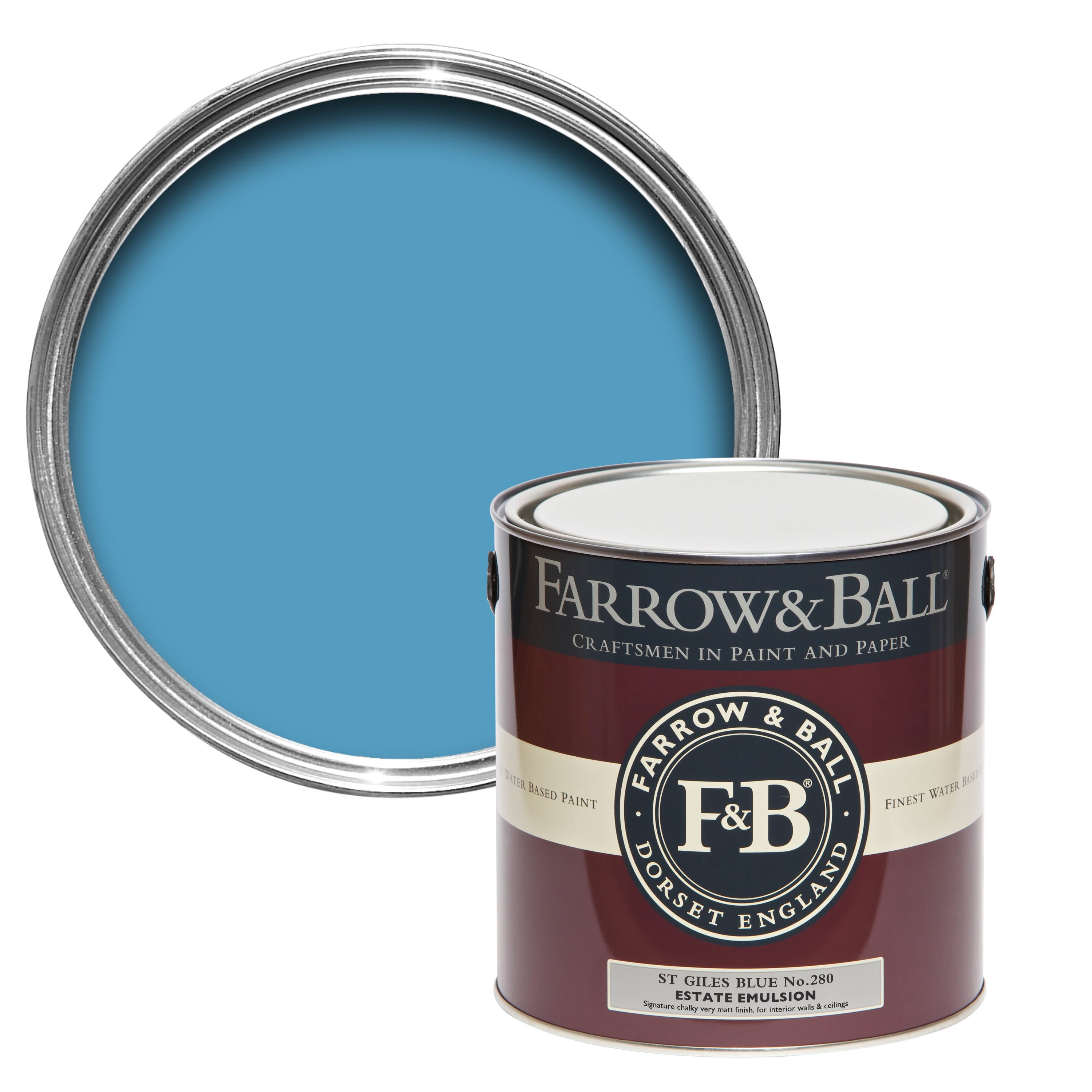 Farrow and Ball's St Giles's Blue No.280