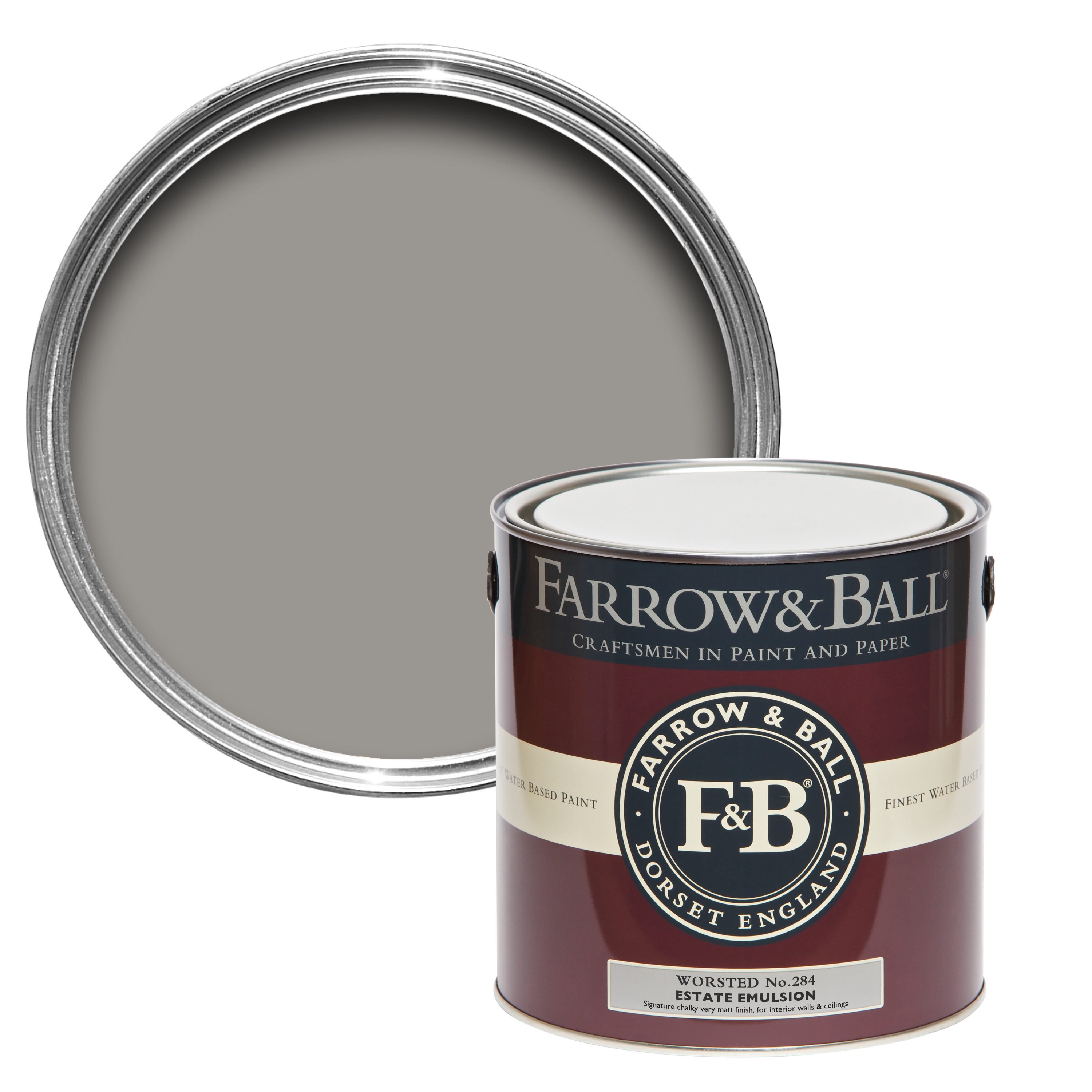Farrow and Ball's Worsted No.284
