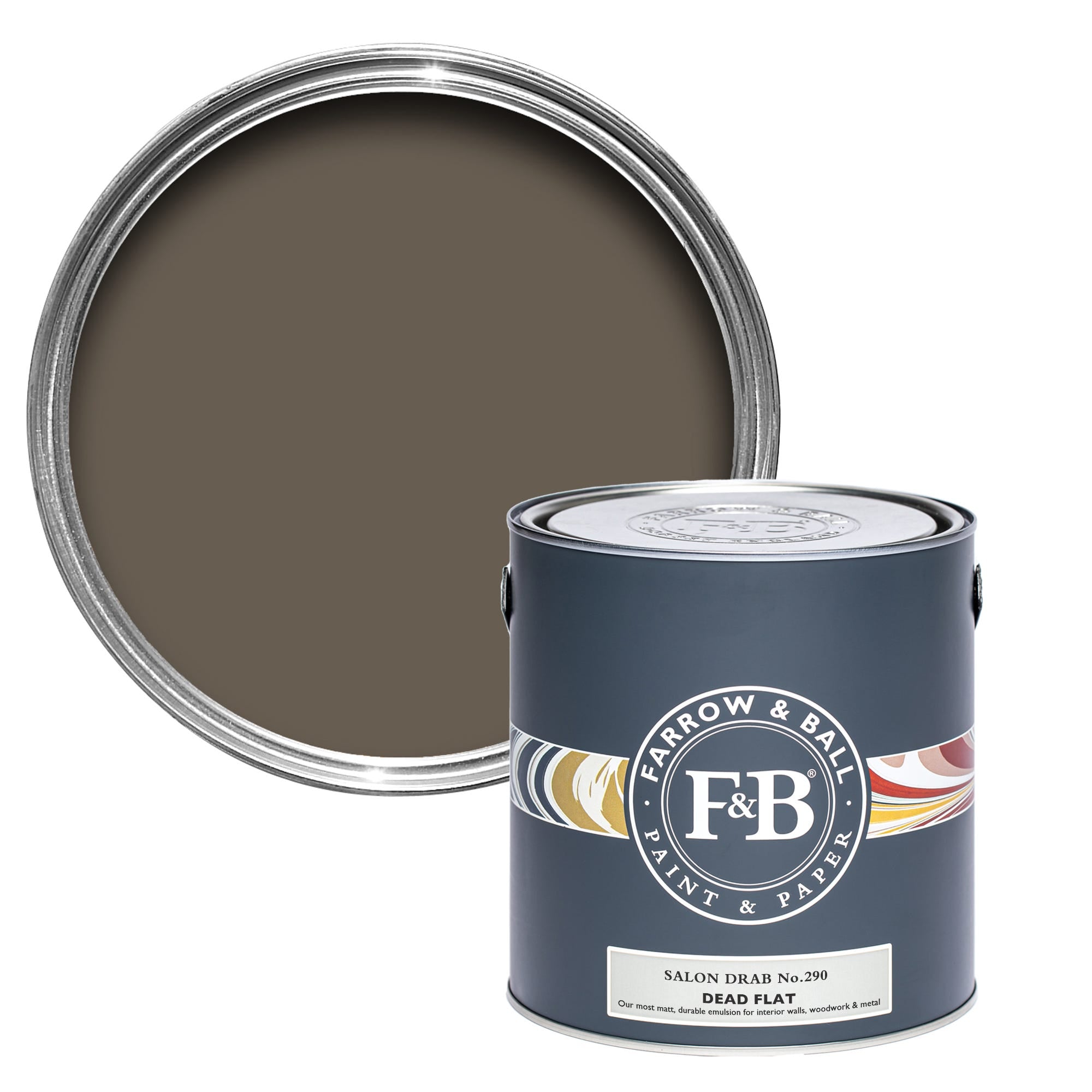 Farrow and Ball's Salon Drab No.290