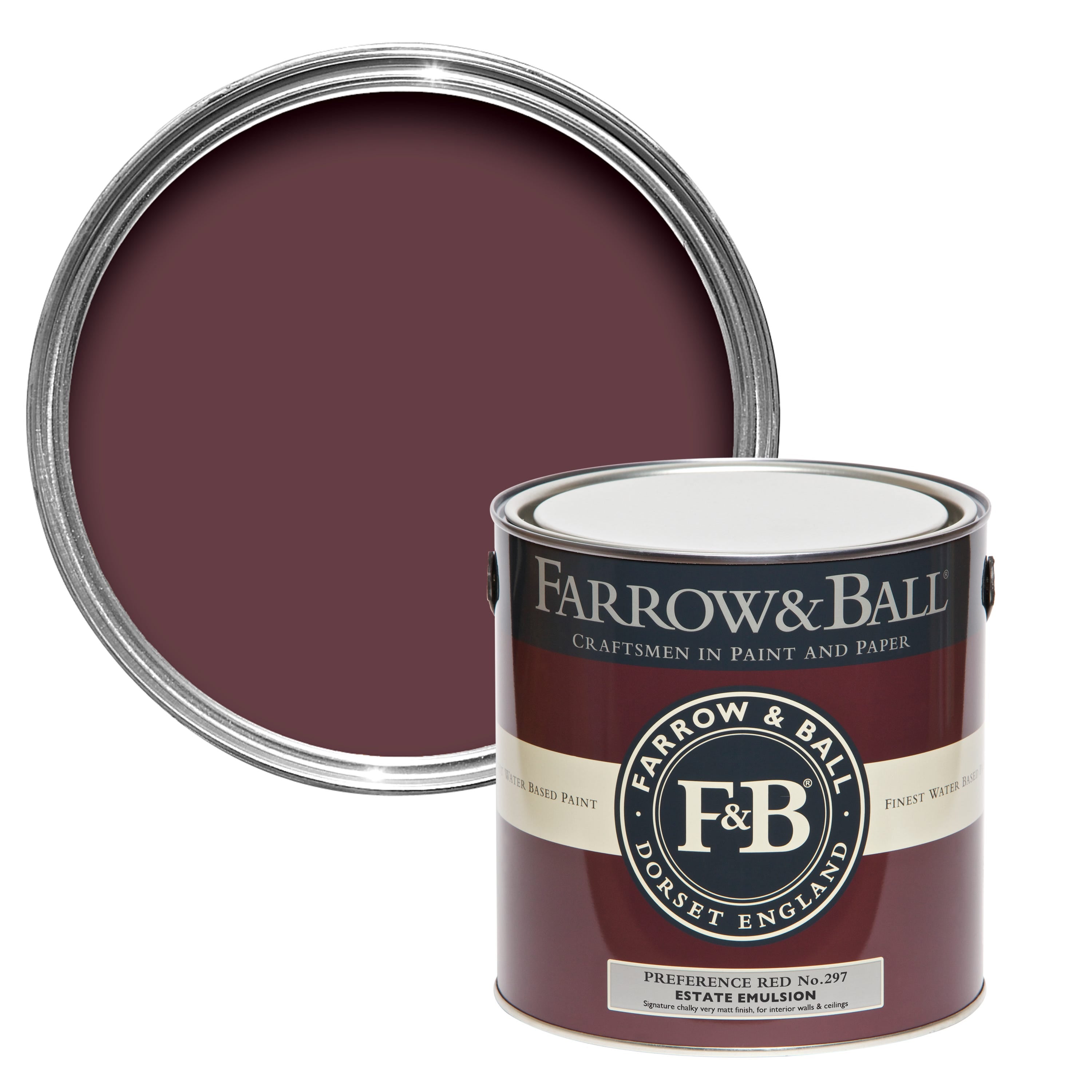 Farrow and Ball's Preference Red No.297