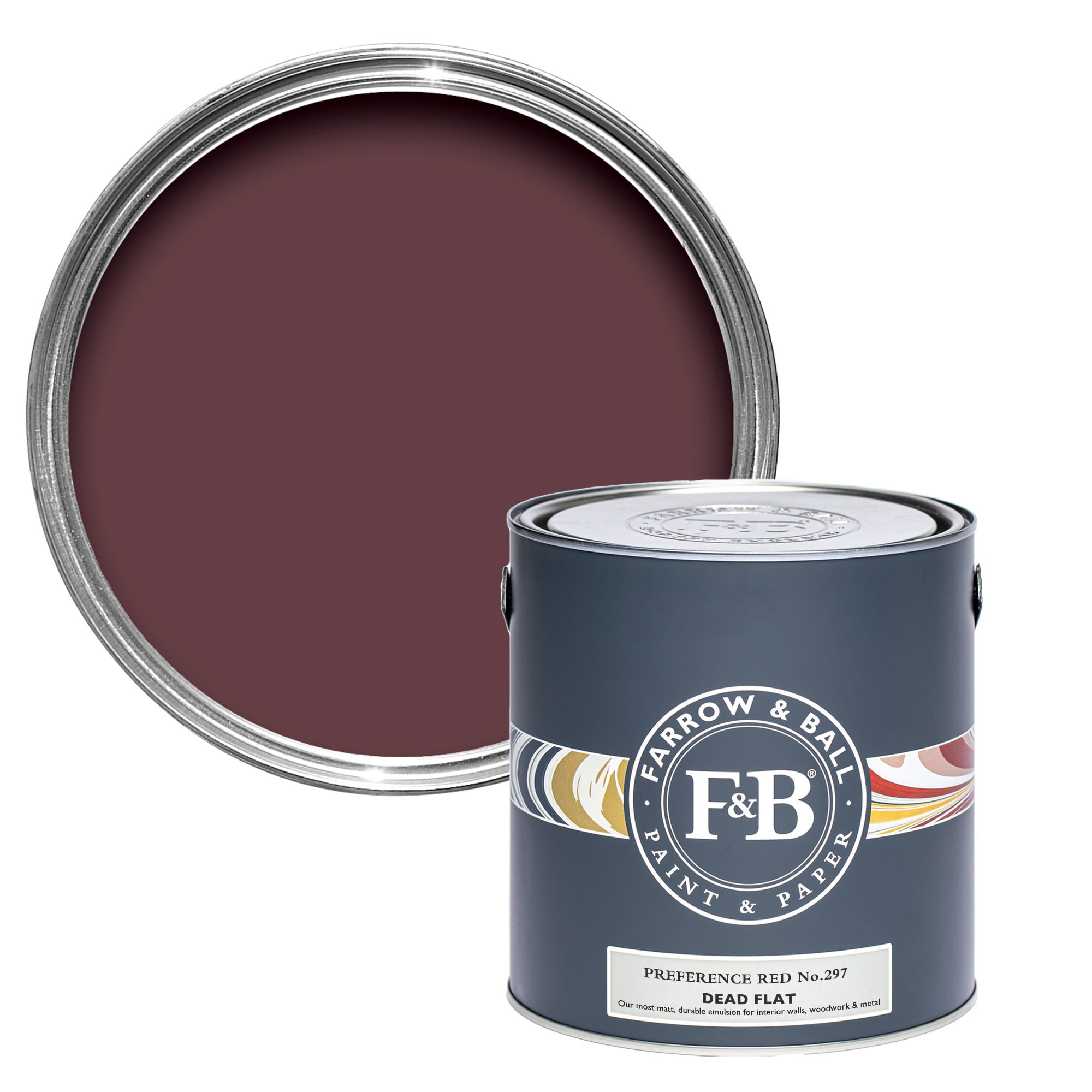Farrow and Ball's Preference Red No.297