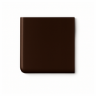 Square RE Tiles (One Round Edge) in Brown